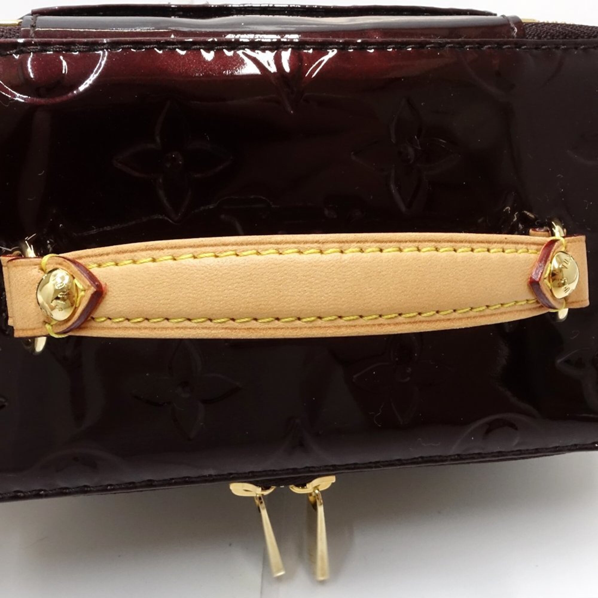 Louis Vuitton Amarante Monogram Vernis Pouch (Pre-Owned)