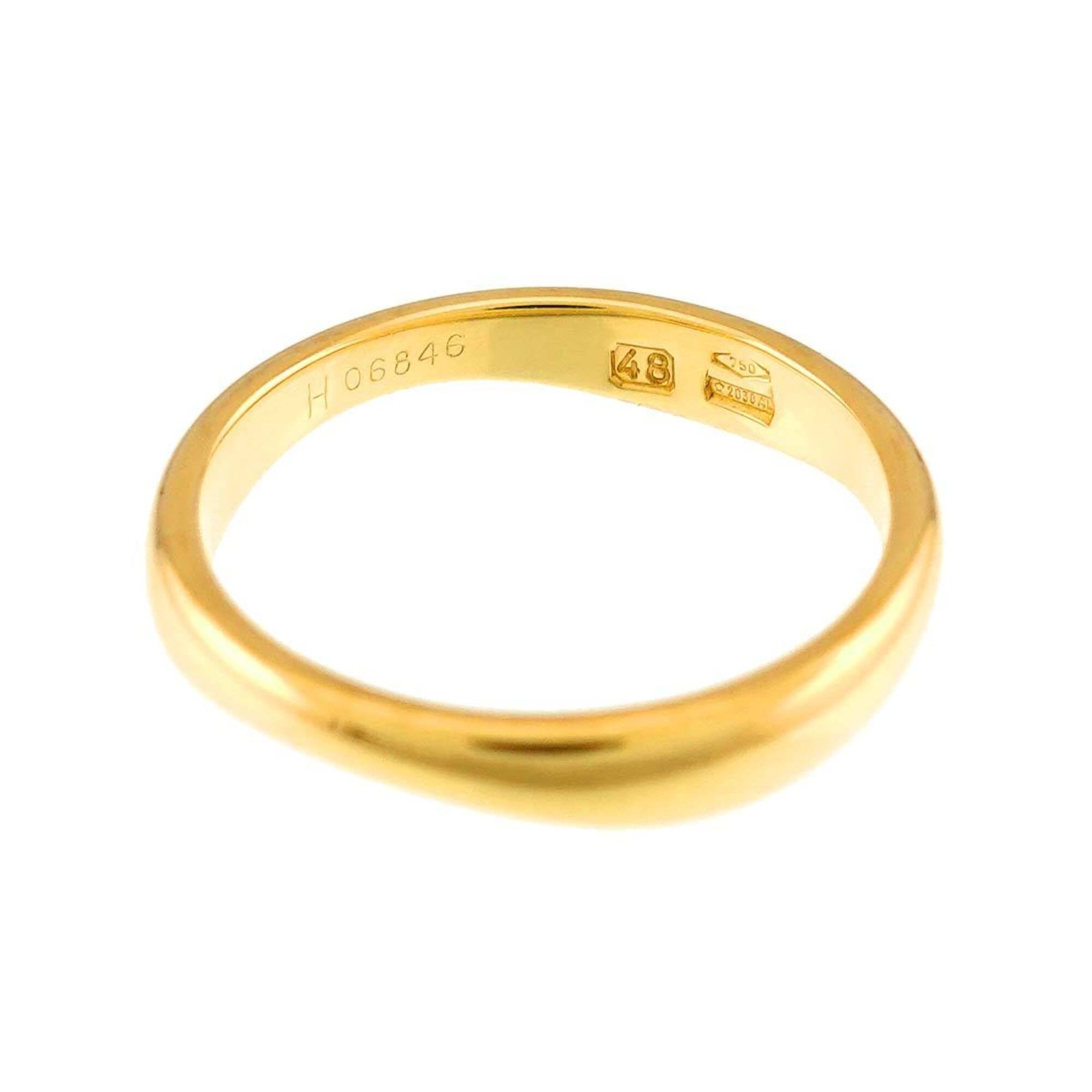 Cartier Yellow Gold (18K) White Gold (18K) Band Ring (Pre-Owned)