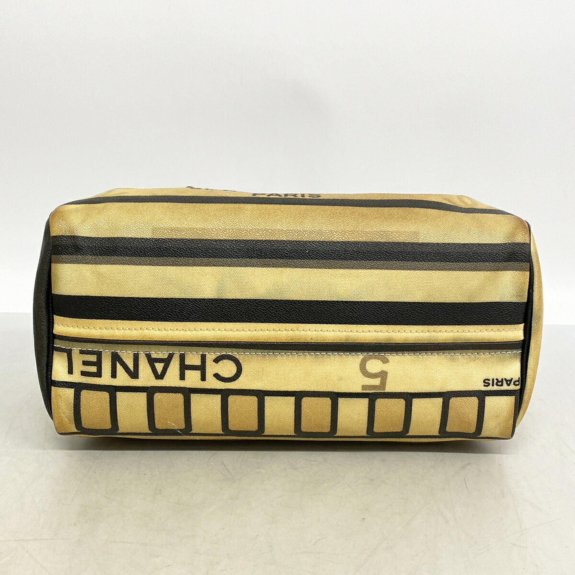 Chanel Beige Pvc Handbag (Pre-Owned)