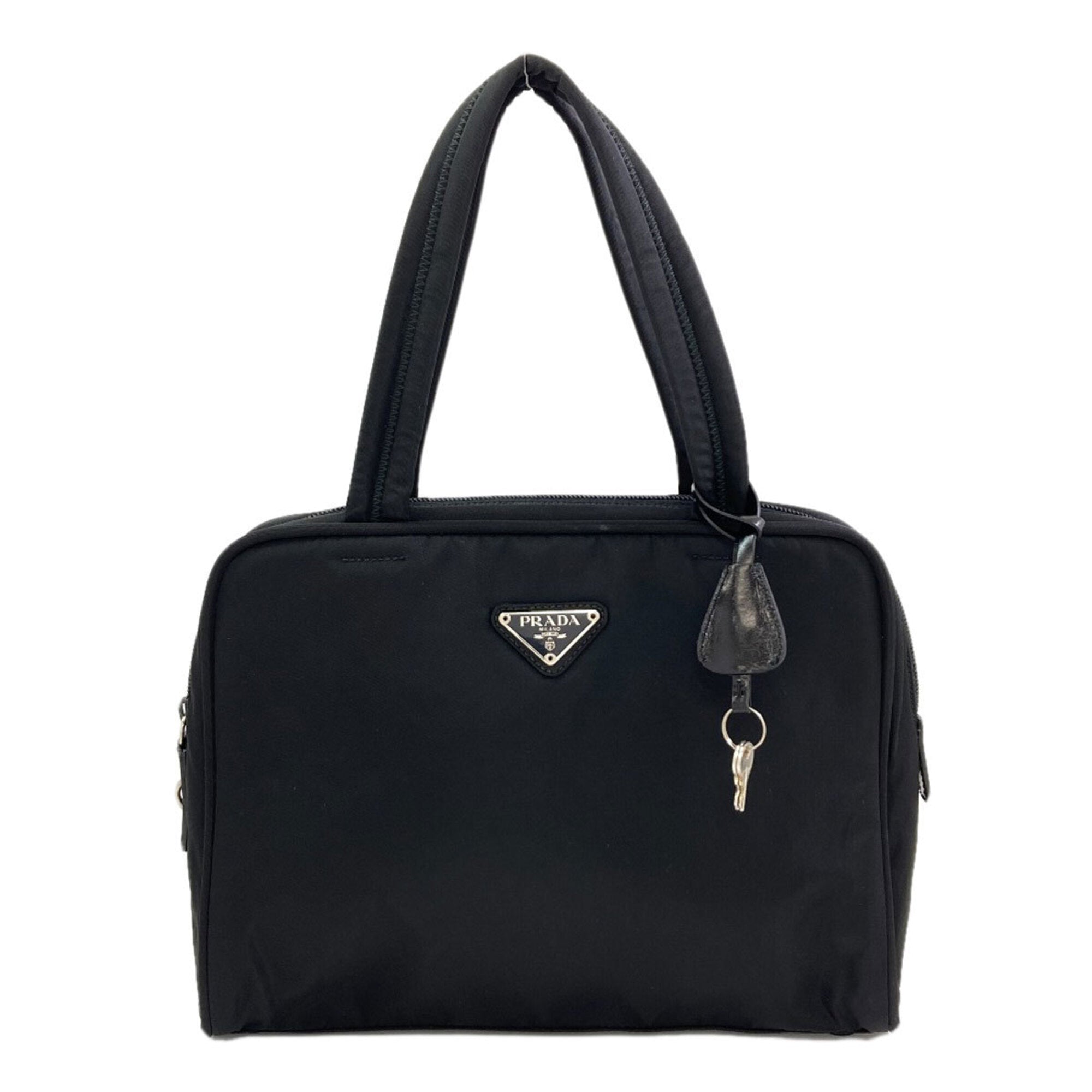 Prada Black Nylon Handbag (Pre-Owned)