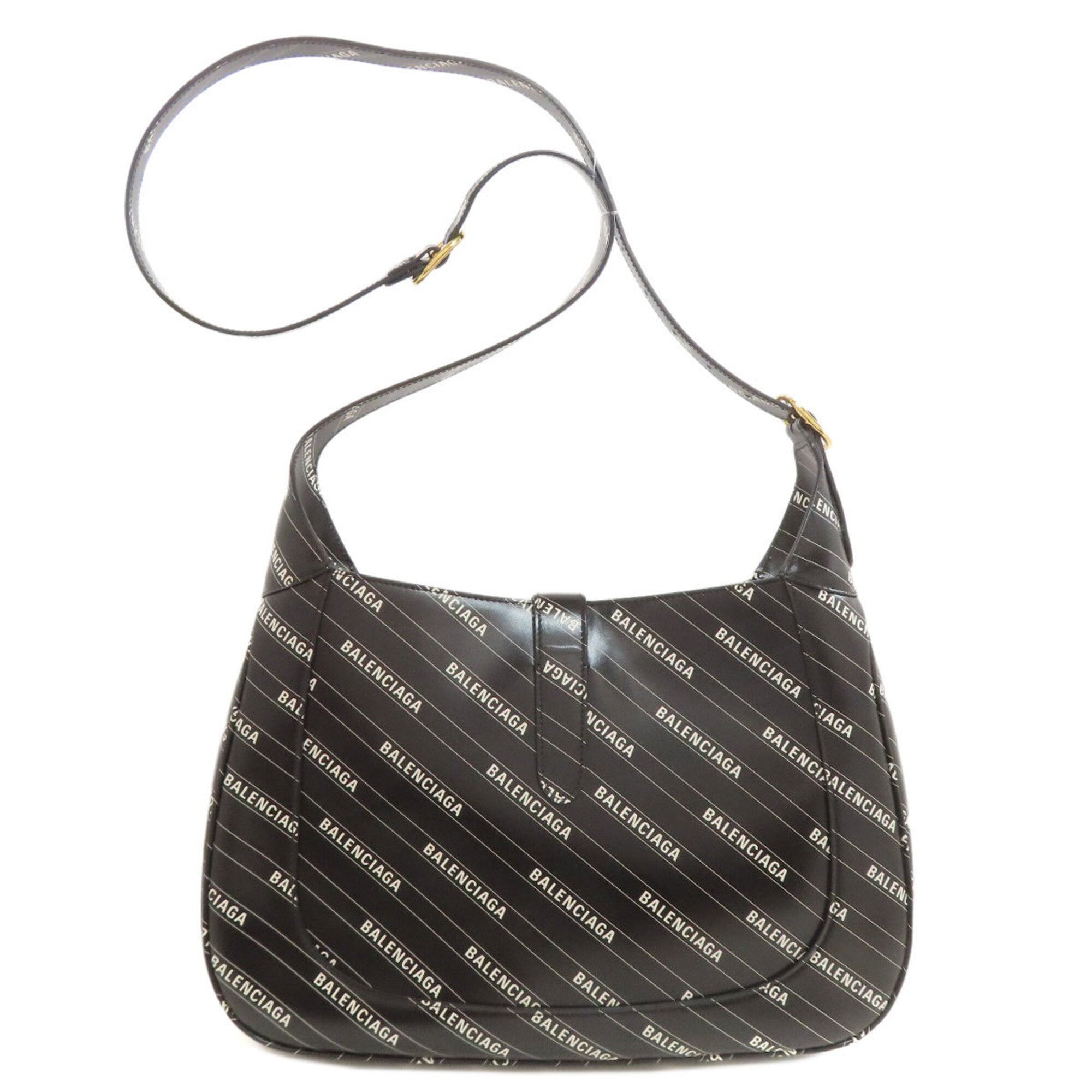 Gucci Black Leather Shoulder Bag (Pre-Owned)