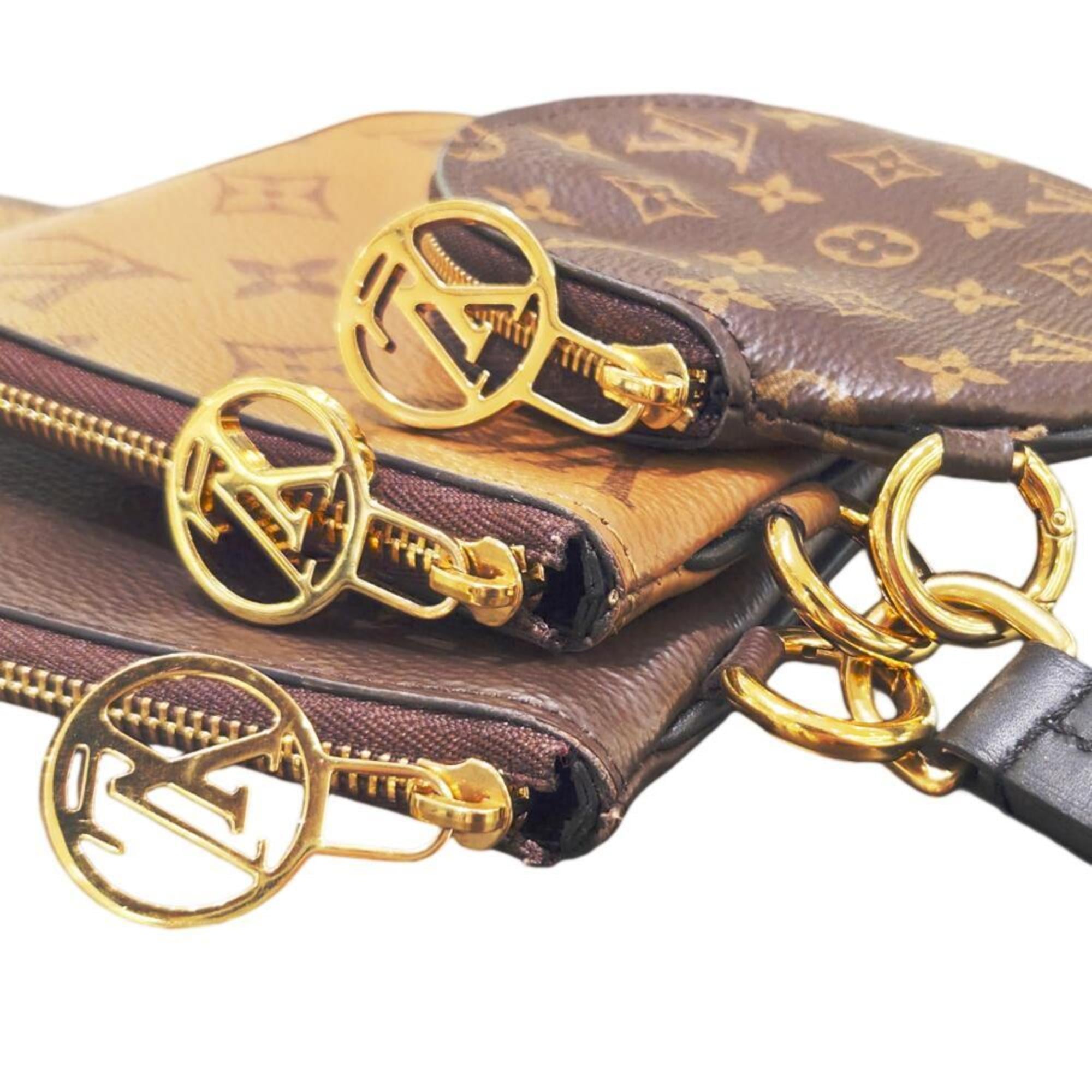Louis Vuitton Brown Monogram Monogram Pochette Pouch (Pre-Owned)