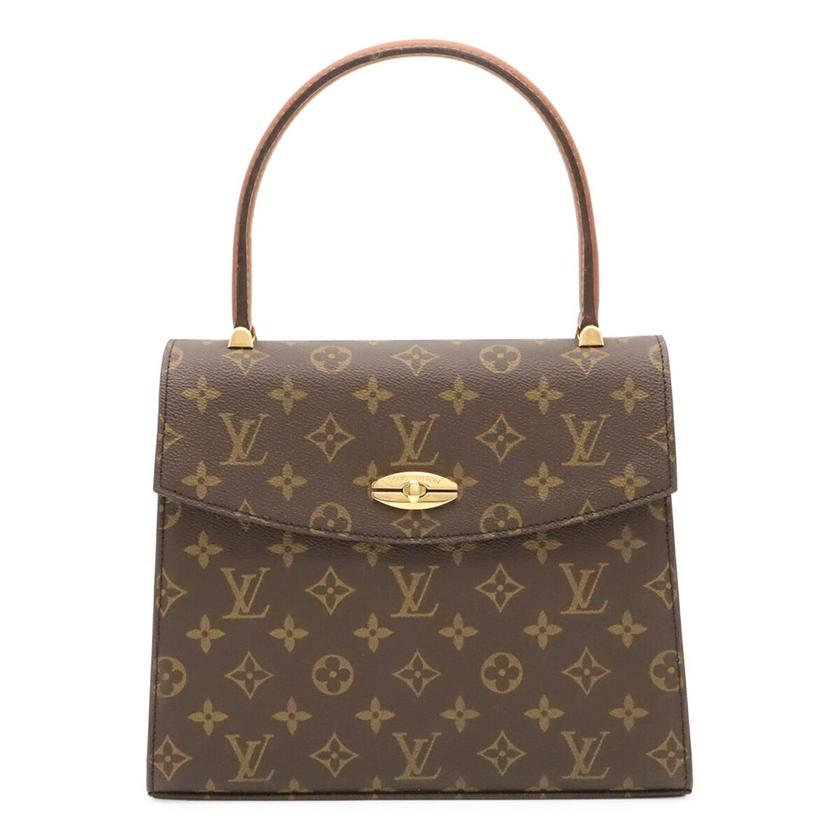 Louis Vuitton Brown Monogram Canvas Pvc Coated Canvas Handbag (Pre-Owned)