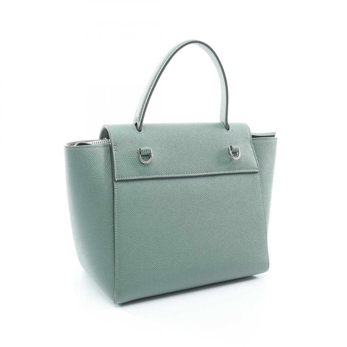 Celine Green Leather Handbag (Pre-Owned)