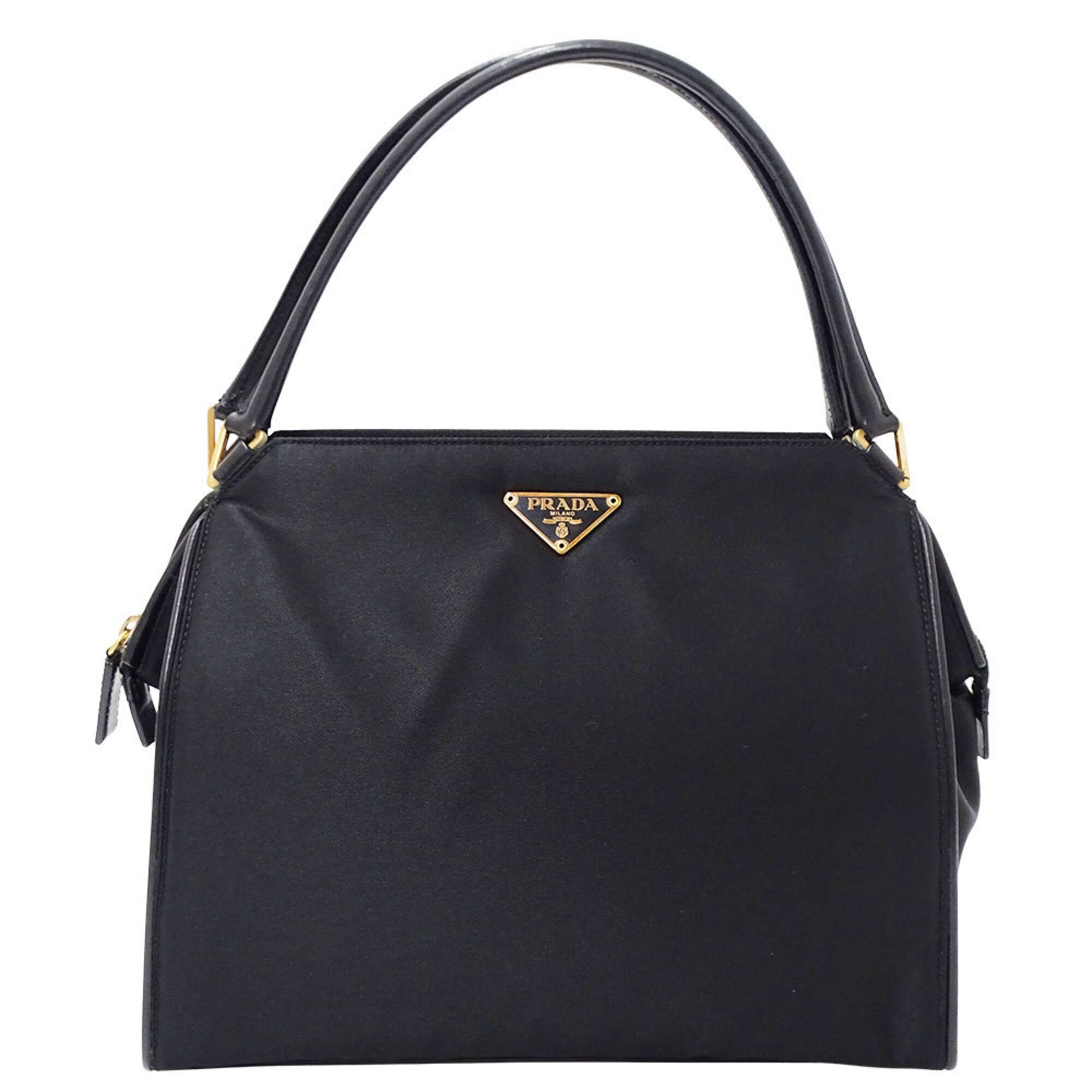 Prada Black Nylon Handbag (Pre-Owned)
