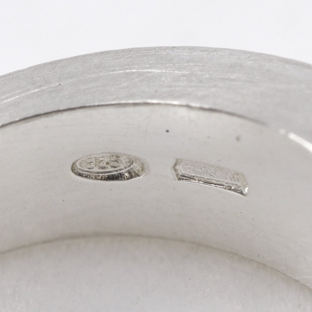 Gucci Silver 925 Band Ring (Pre-Owned)