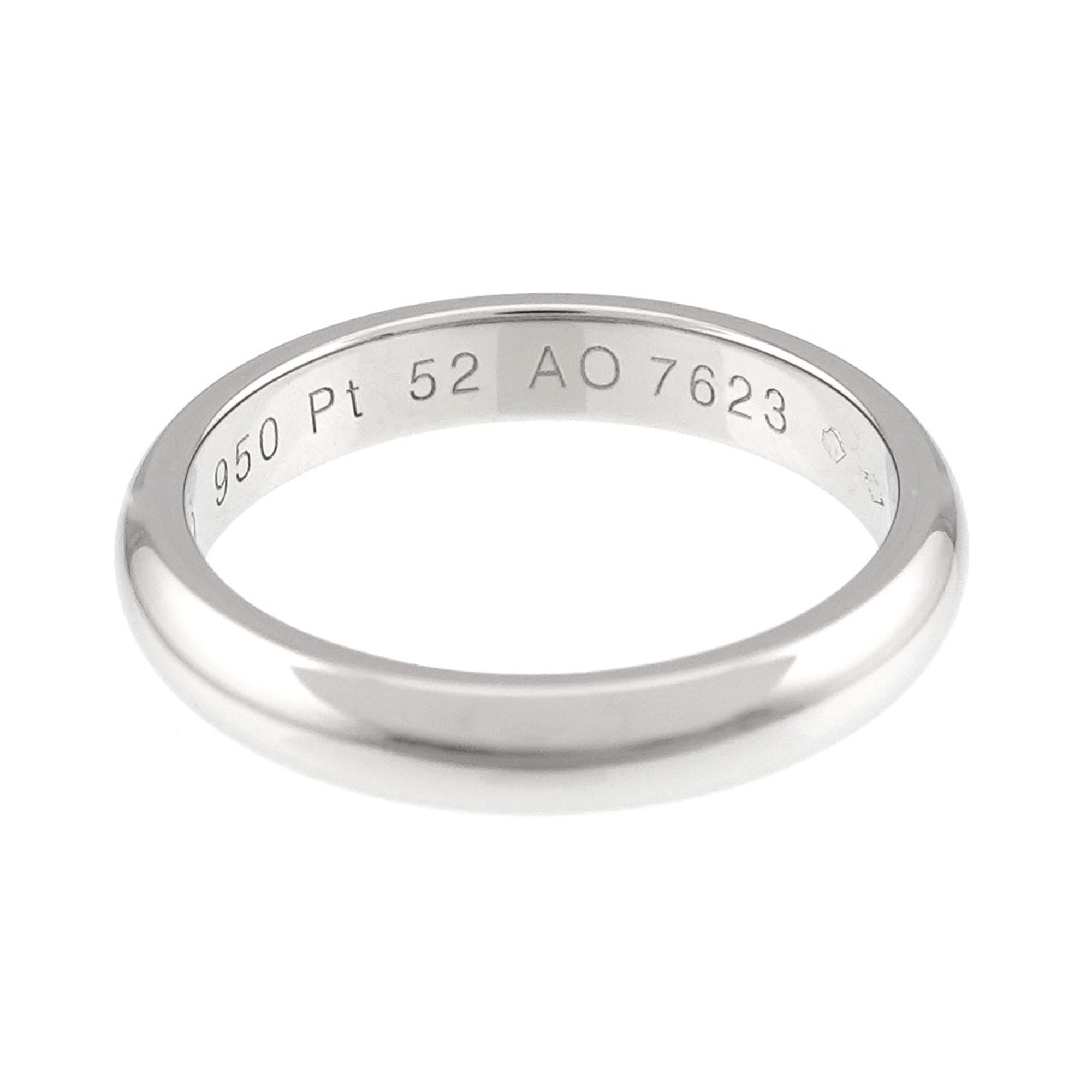 Cartier Platinum 950 Band Ring (Pre-Owned)