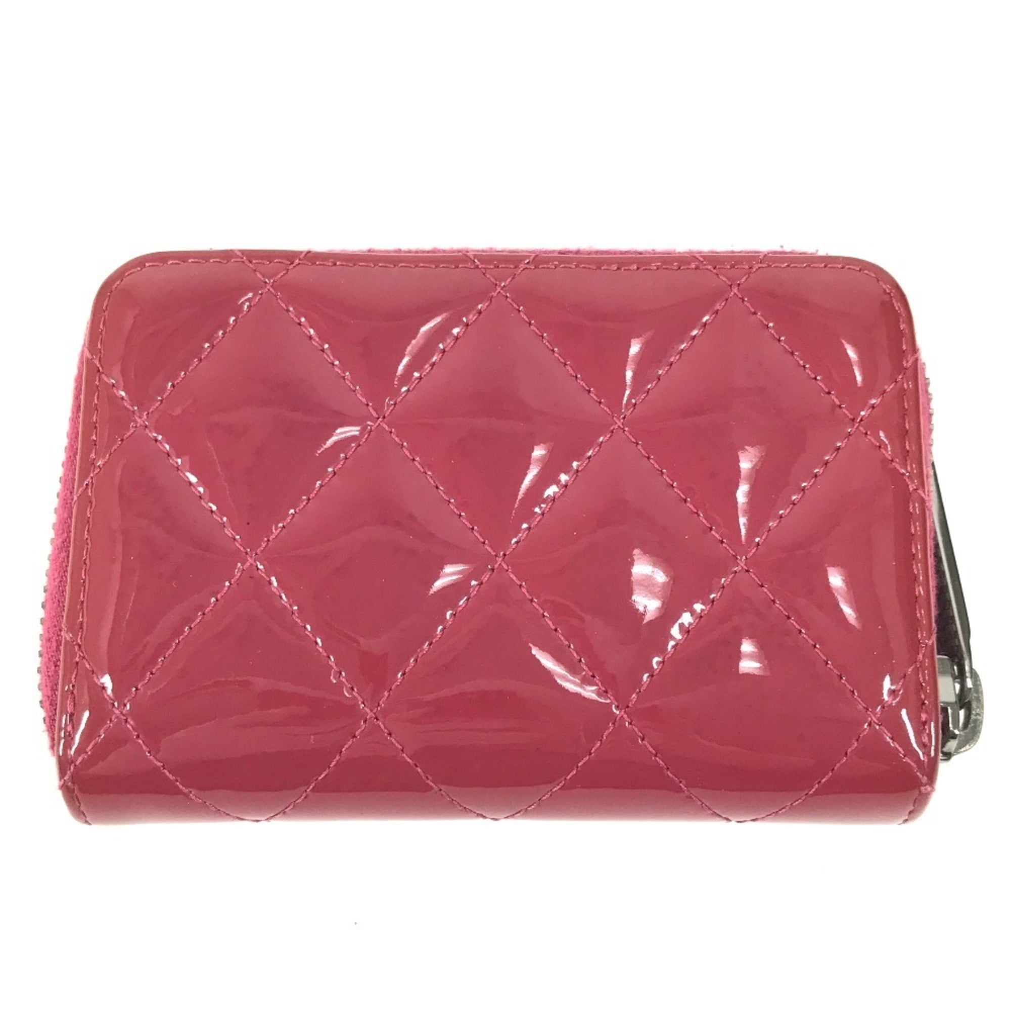 Chanel Pink Quilting Coin Purse/Coin Case (Pre-Owned)