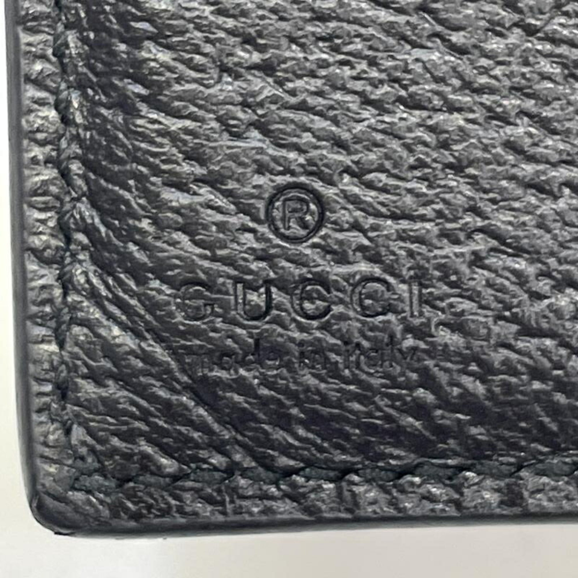 Gucci Black Leather Wallet (Bi-Fold) (Pre-Owned)