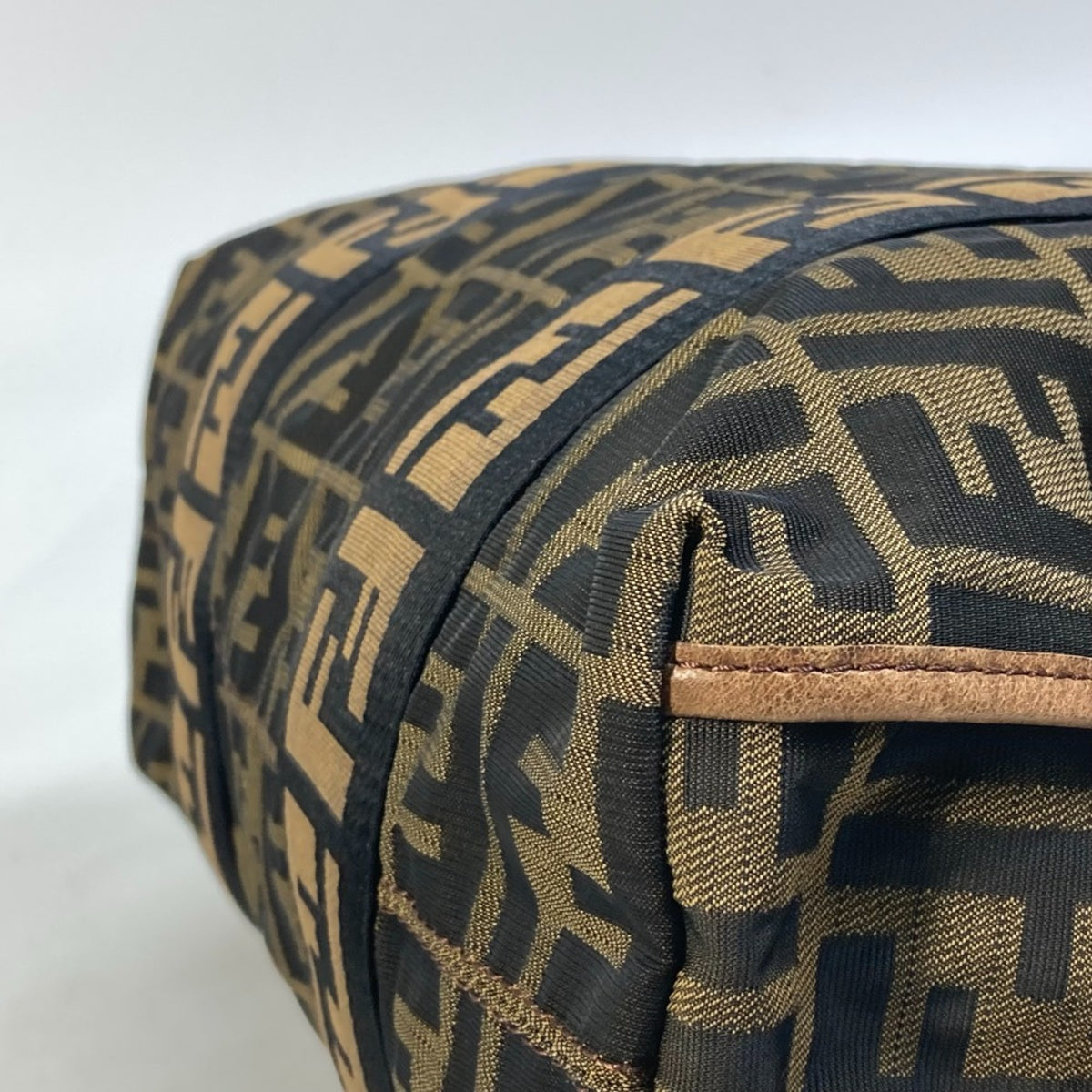 Fendi Brown Leather Tote Bag (Pre-Owned)