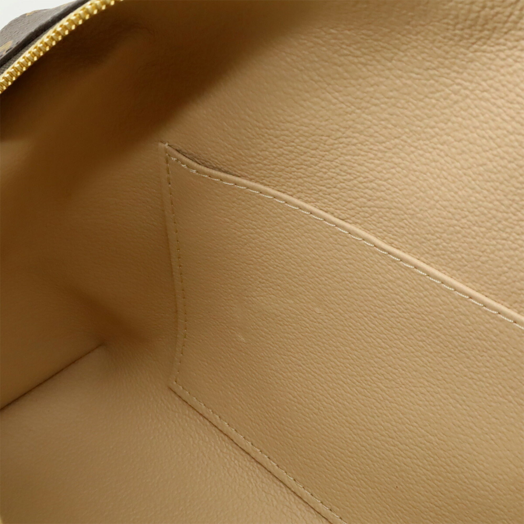 Louis Vuitton Brown Monogram Canvas Pvc Coated Canvas Pochette Pouch (Pre-Owned)