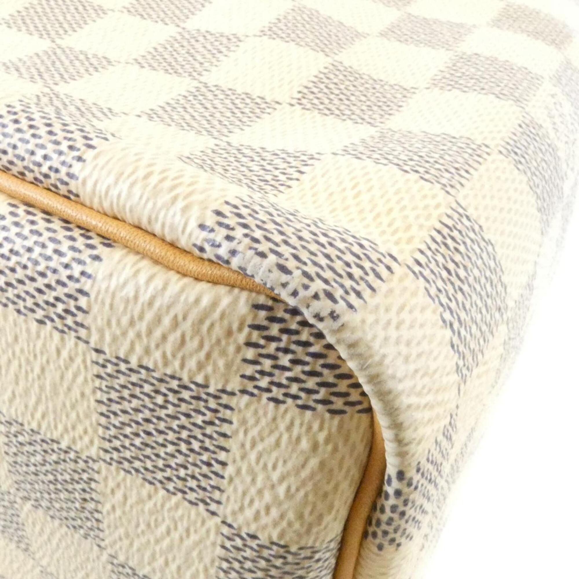 Louis Vuitton Azur Coated Canvas Boston Bag (Pre-Owned)
