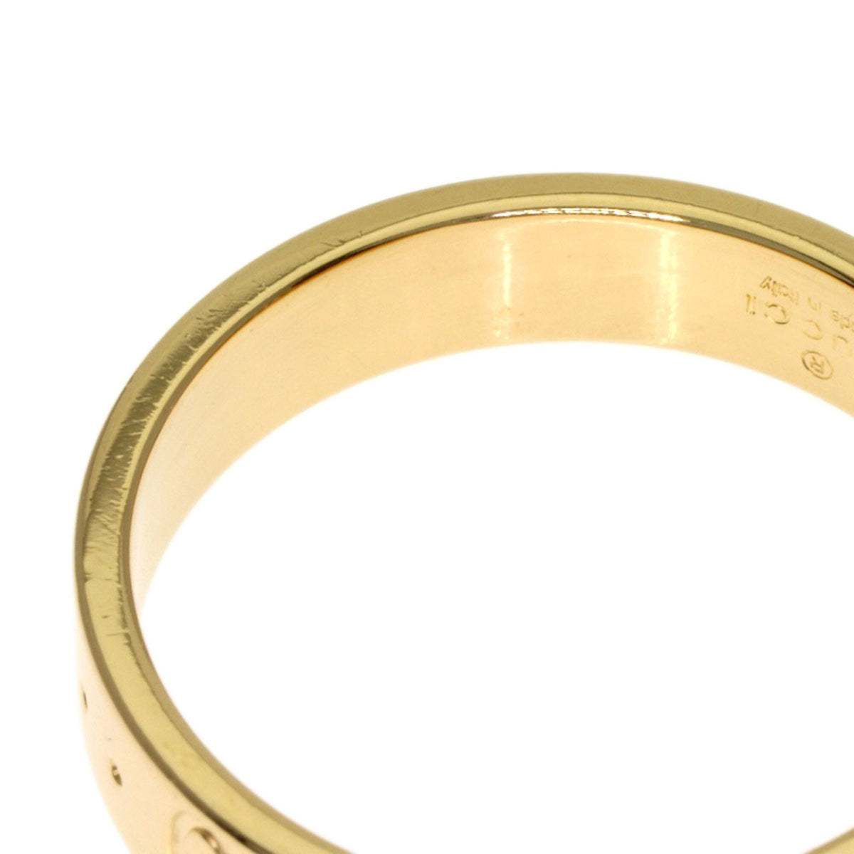Gucci Yellow Gold (18K) Band Ring (Pre-Owned)