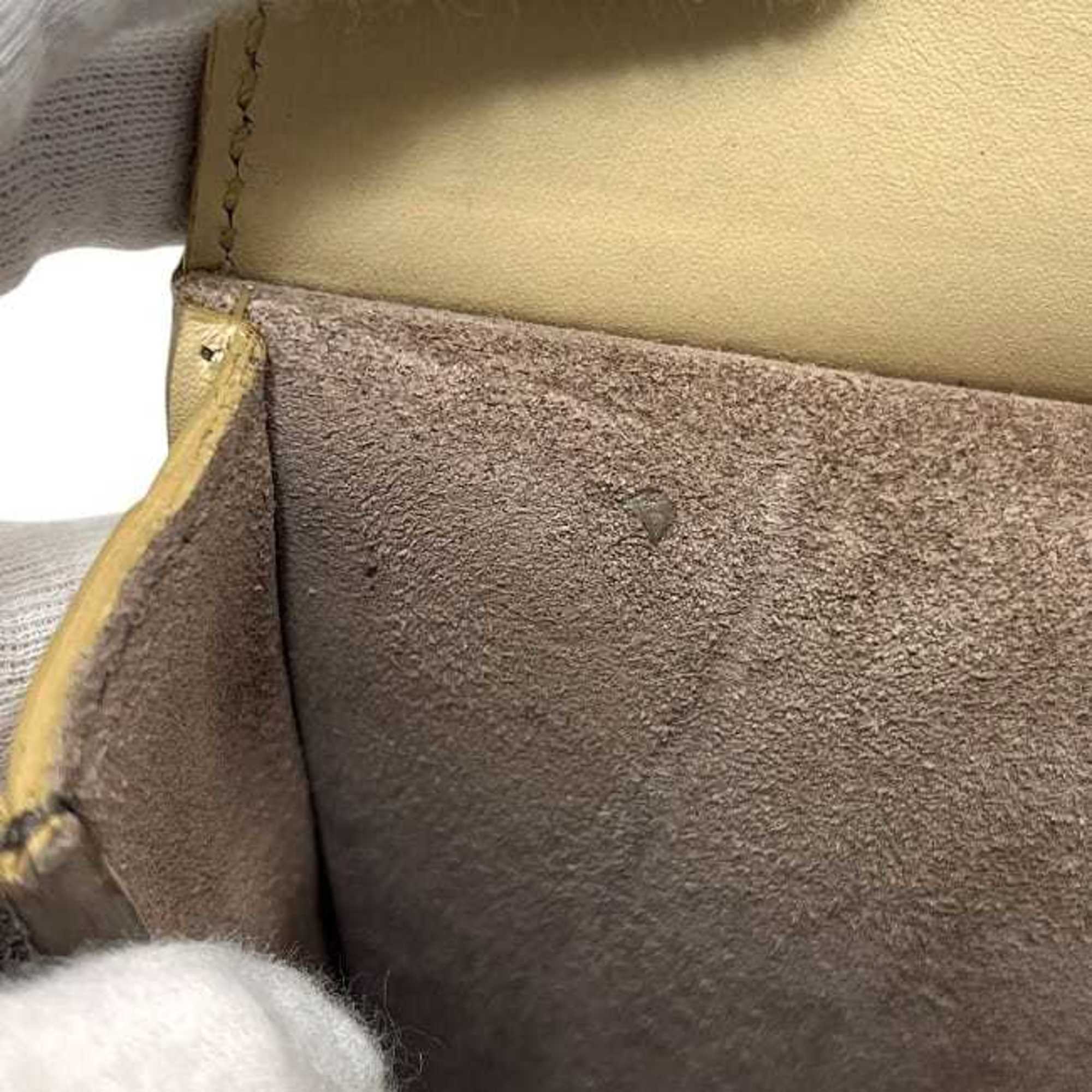 Celine Beige Leather Pouch (Pre-Owned)