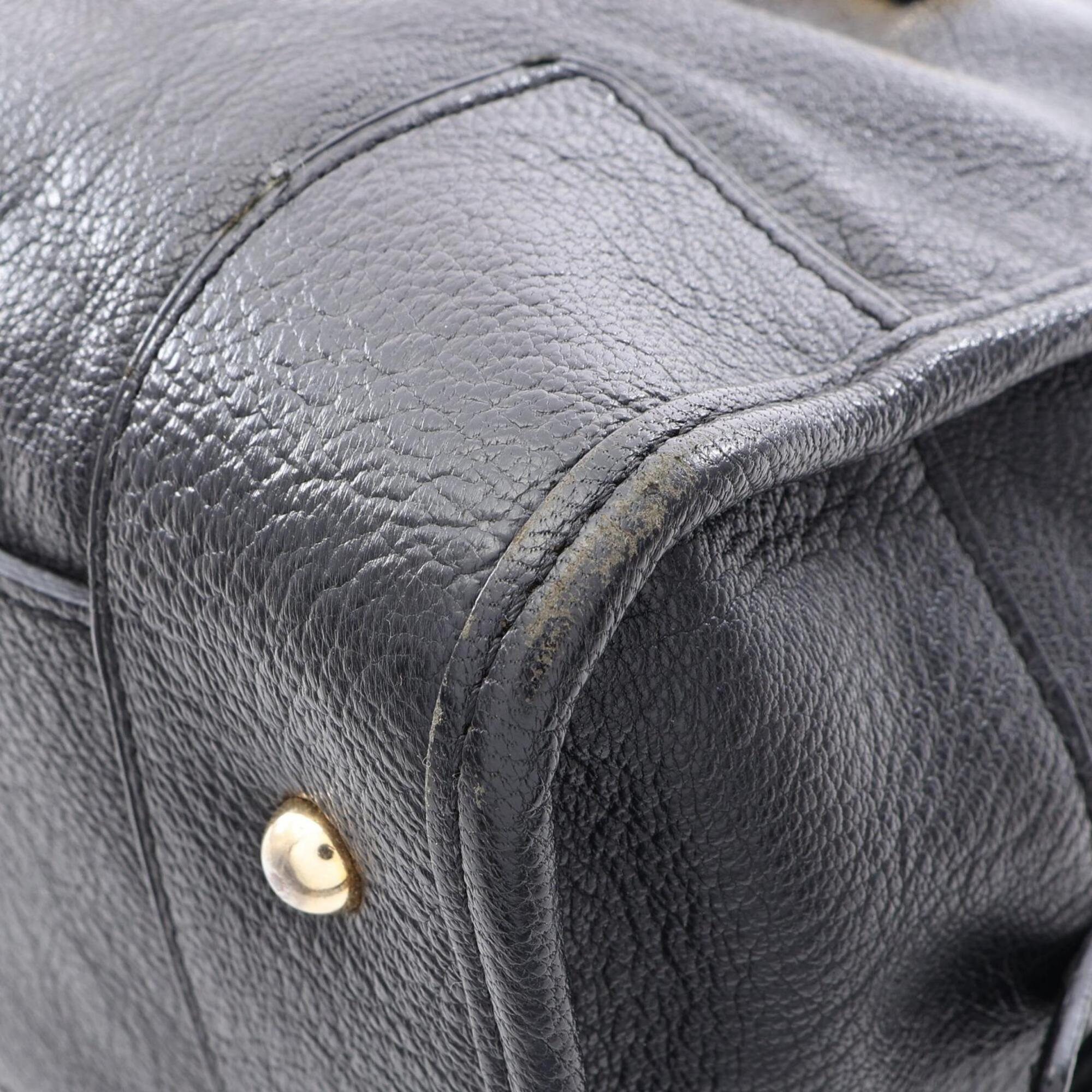 Loewe Black Leather Handbag (Pre-Owned)
