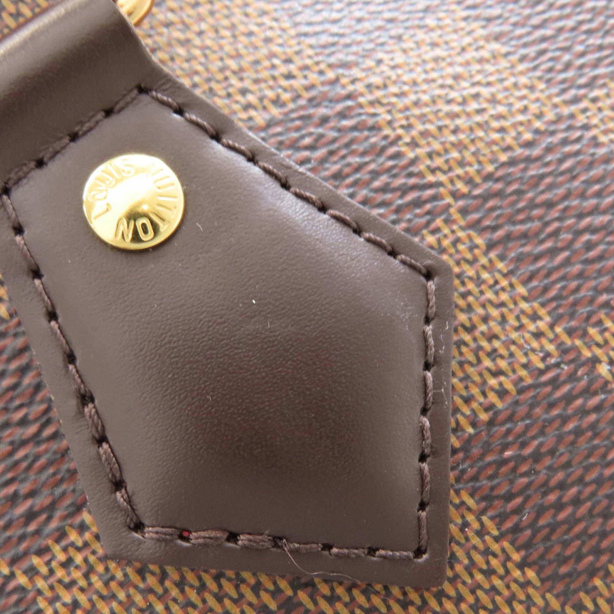 Louis Vuitton Damier Canvas Ebene Damier Canvas Handbag (Pre-Owned)