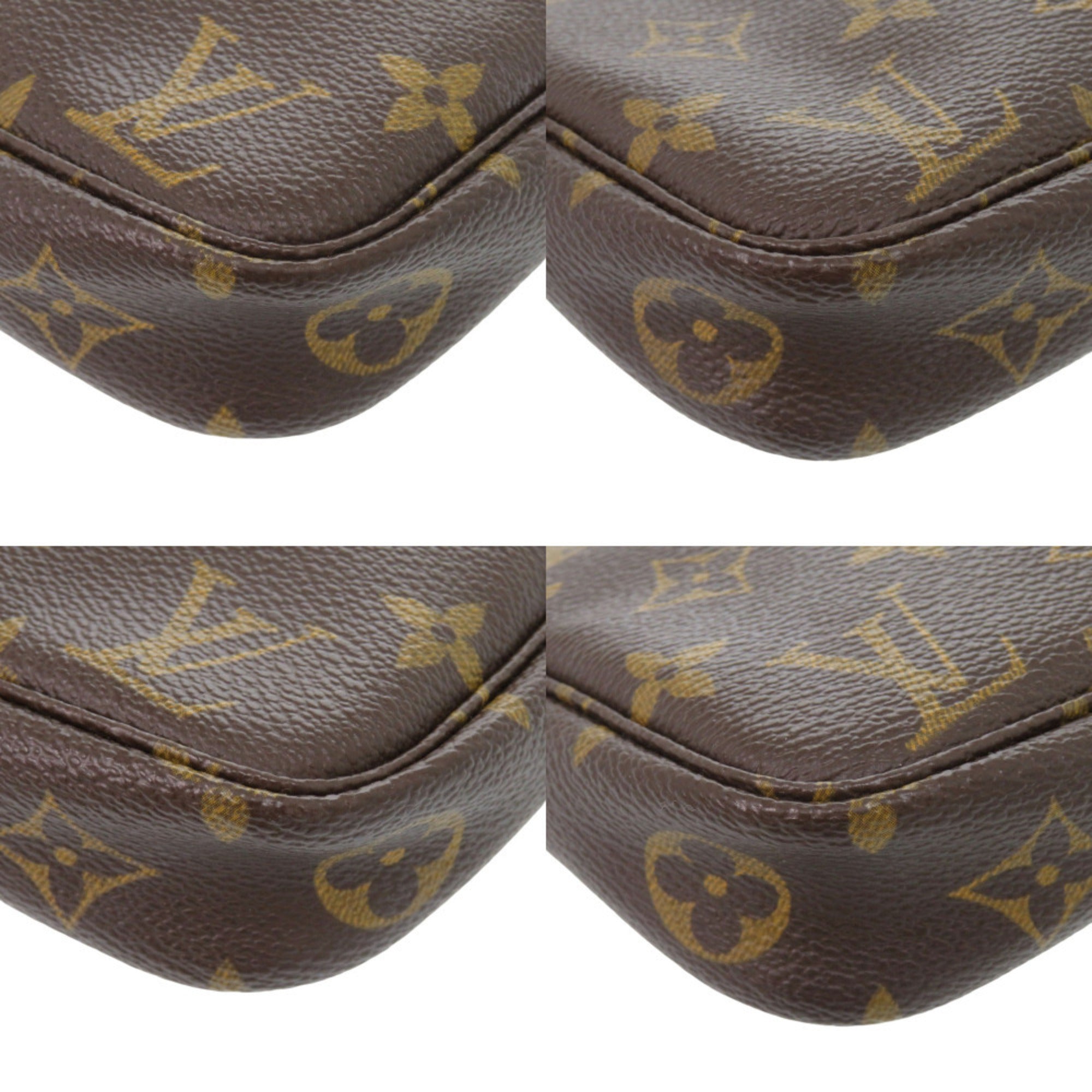 Louis Vuitton Brown Monogram Monogram Pochette Pouch (Pre-Owned)