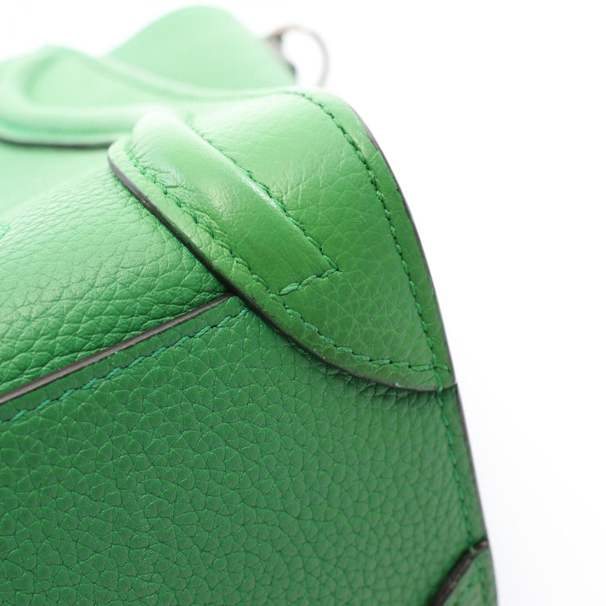 Celine Green Leather Handbag (Pre-Owned)