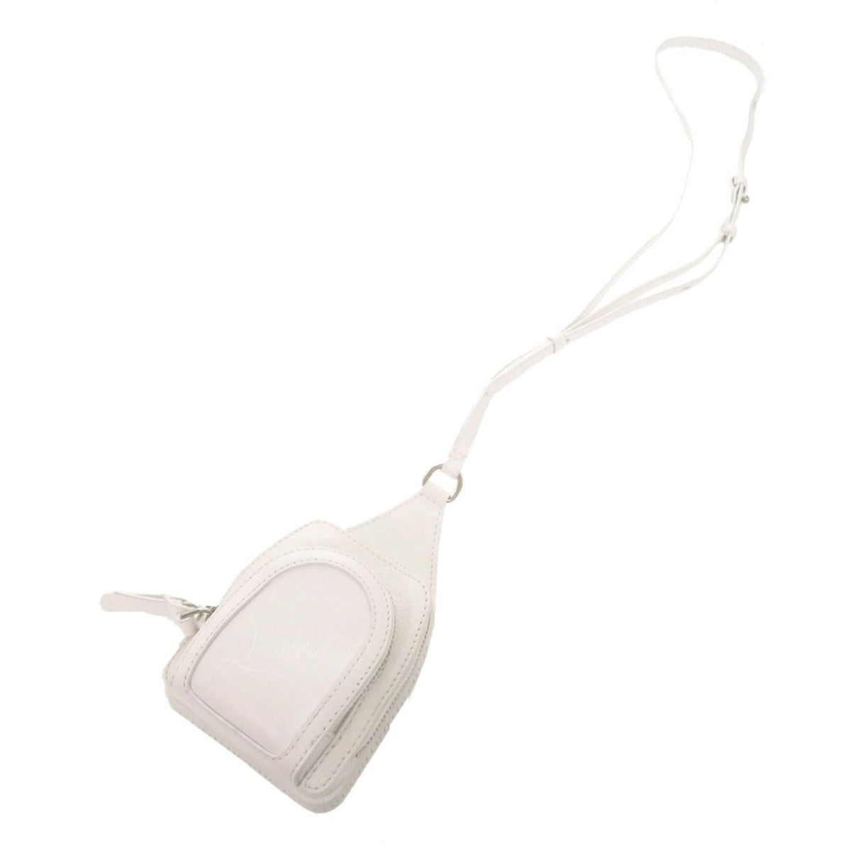 Christian Louboutin White Leather Shoulder Bag (Pre-Owned)
