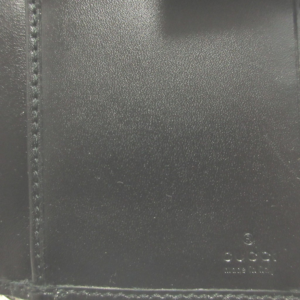 Gucci Black Gg Imprimé Long Wallet (Bi-Fold) (Pre-Owned)