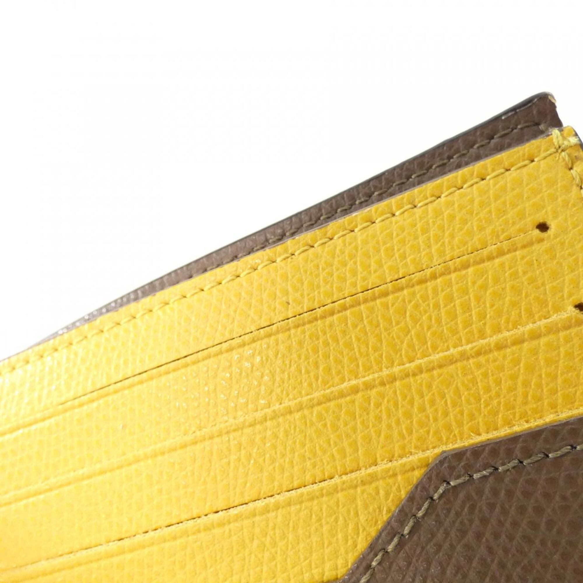 Fendi Brown Coated Canvas Bill Wallet (Bi-Fold) (Pre-Owned)