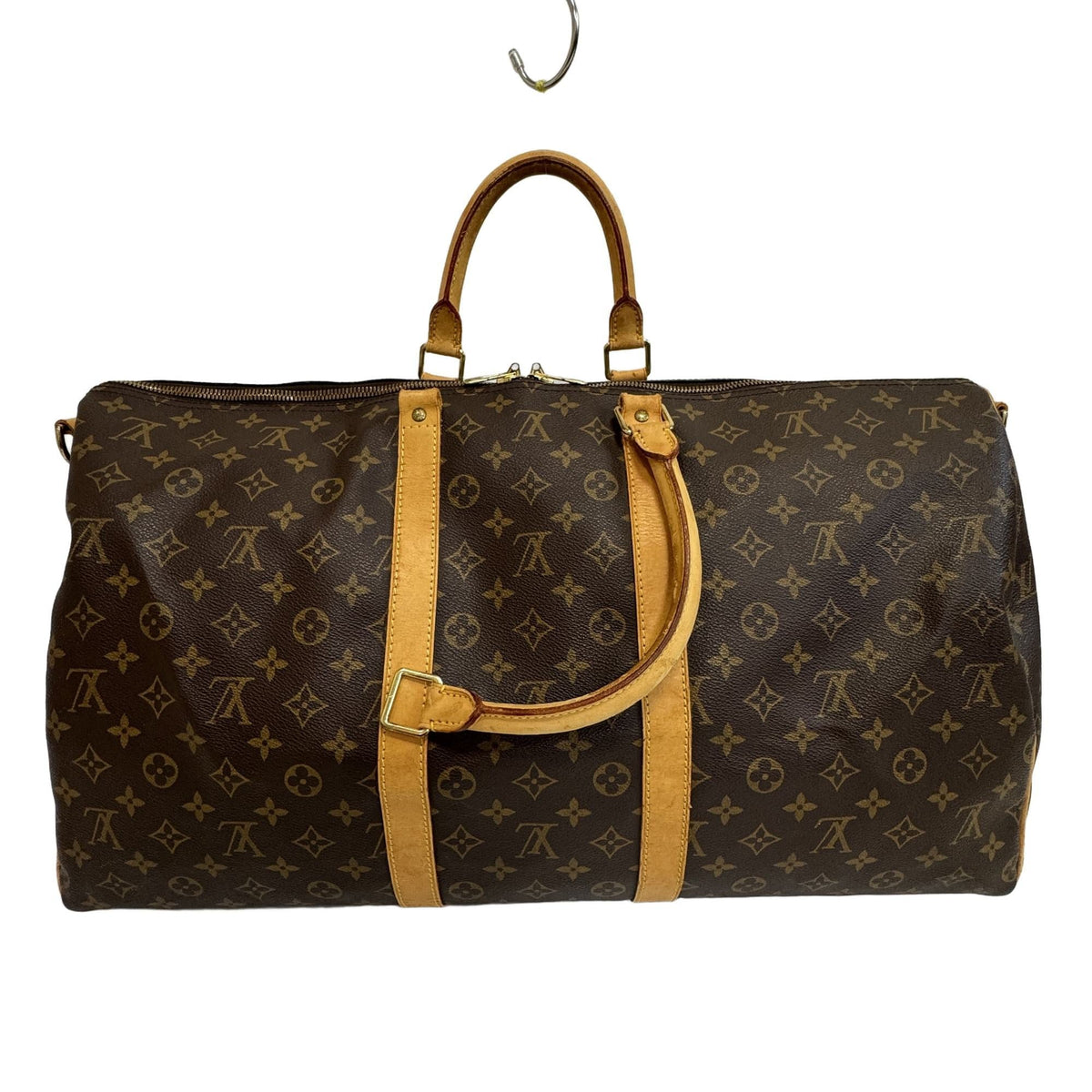 Louis Vuitton Brown Monogram Canvas Boston Bag Shoulder Bag (Pre-Owned)