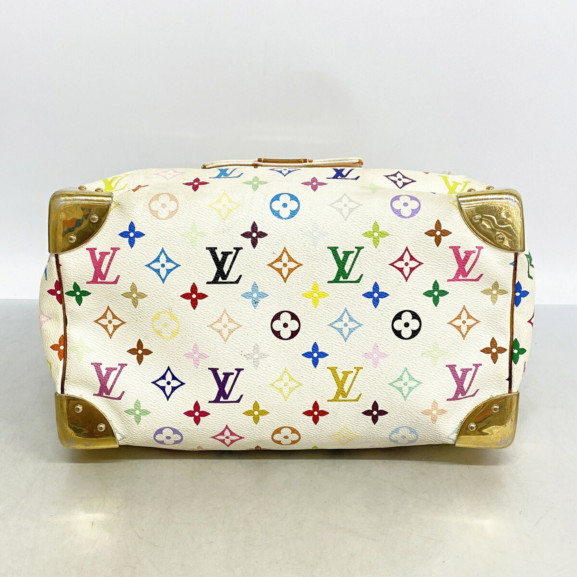 Louis Vuitton Blanc Handbag (Pre-Owned)