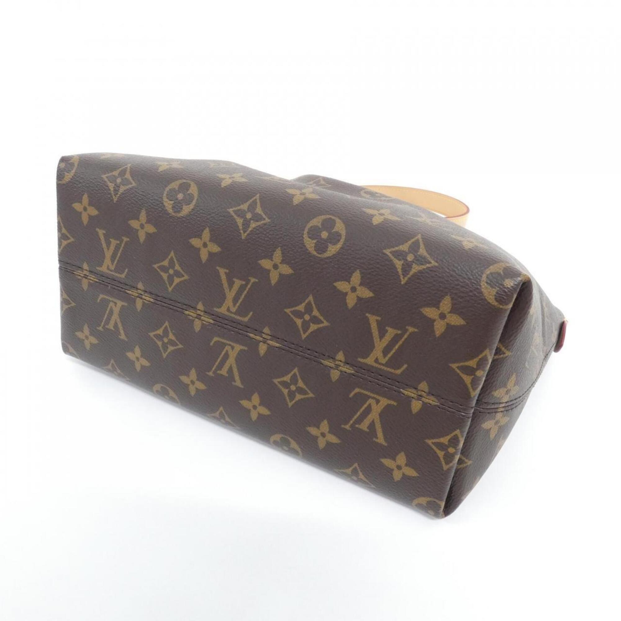 Louis Vuitton Marron Coated Canvas Handbag (Pre-Owned)