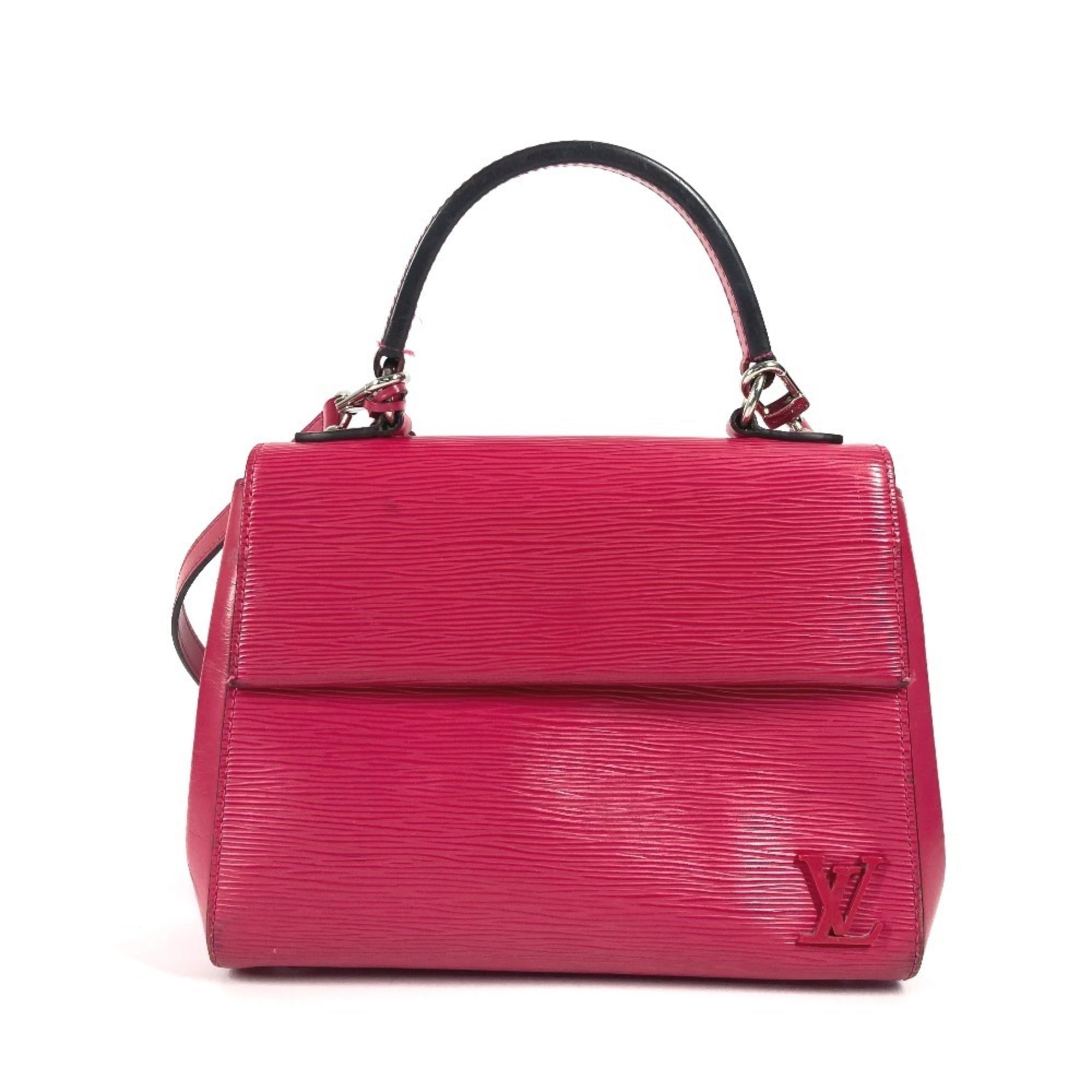 Louis Vuitton Epi Hot Pink Epi Leather Handbag Shoulder Bag (Pre-Owned)