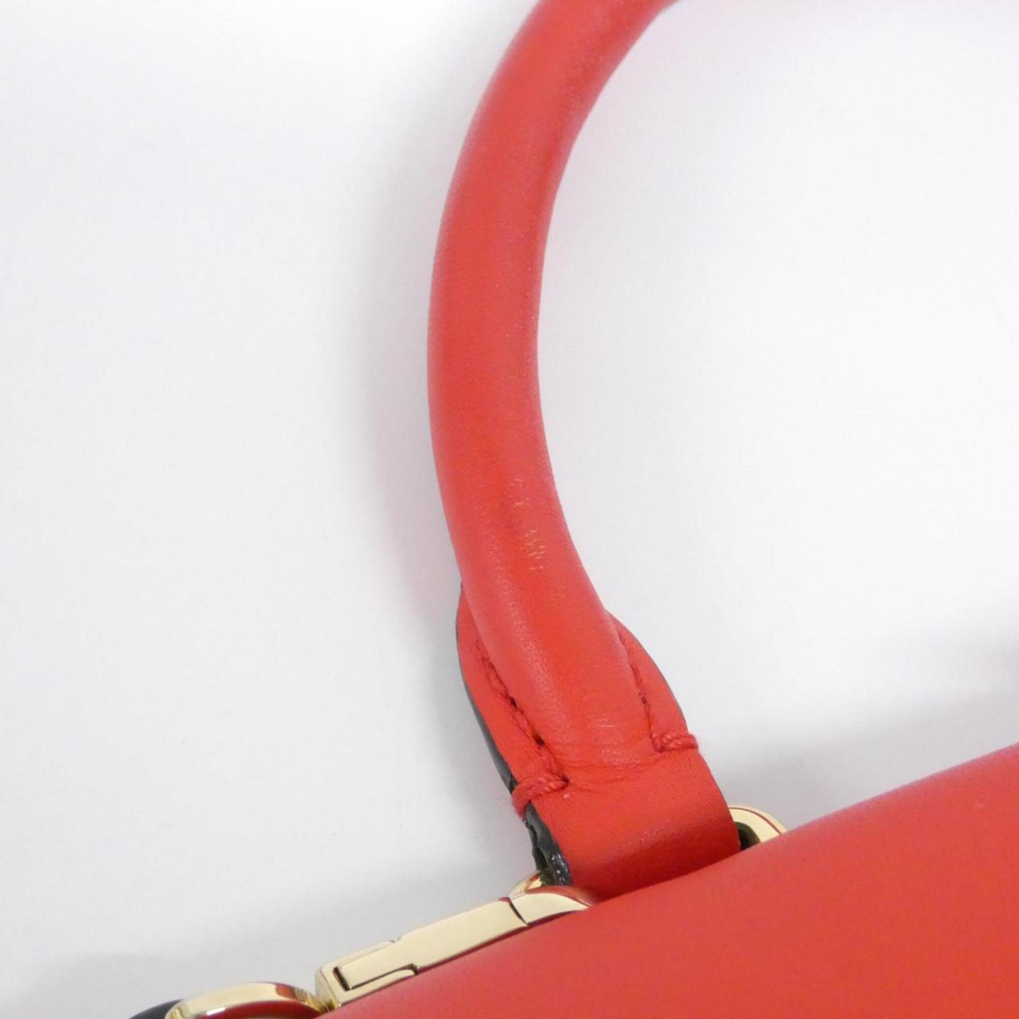 Louis Vuitton Coquelicots Marron Coated Canvas Leather Handbag (Pre-Owned)