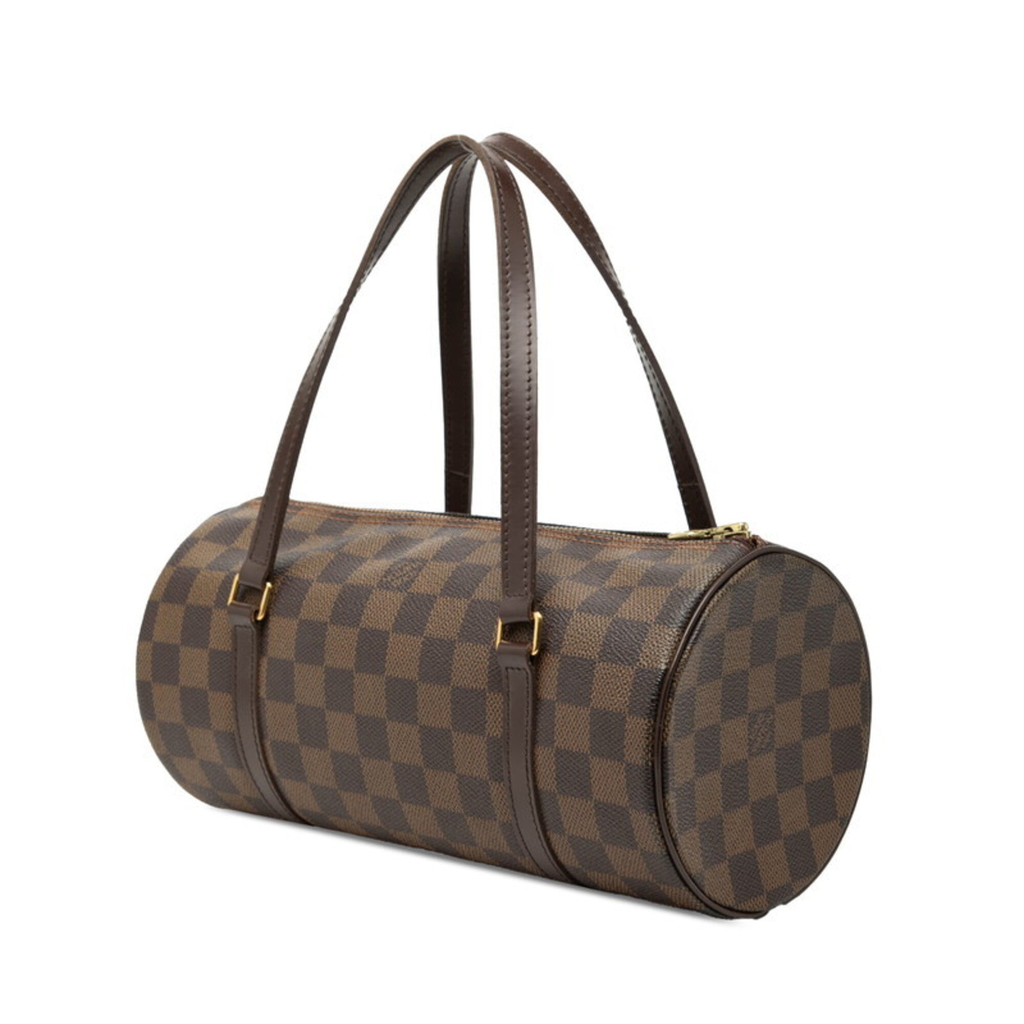 Louis Vuitton Brown Pvc Leather Handbag (Pre-Owned)