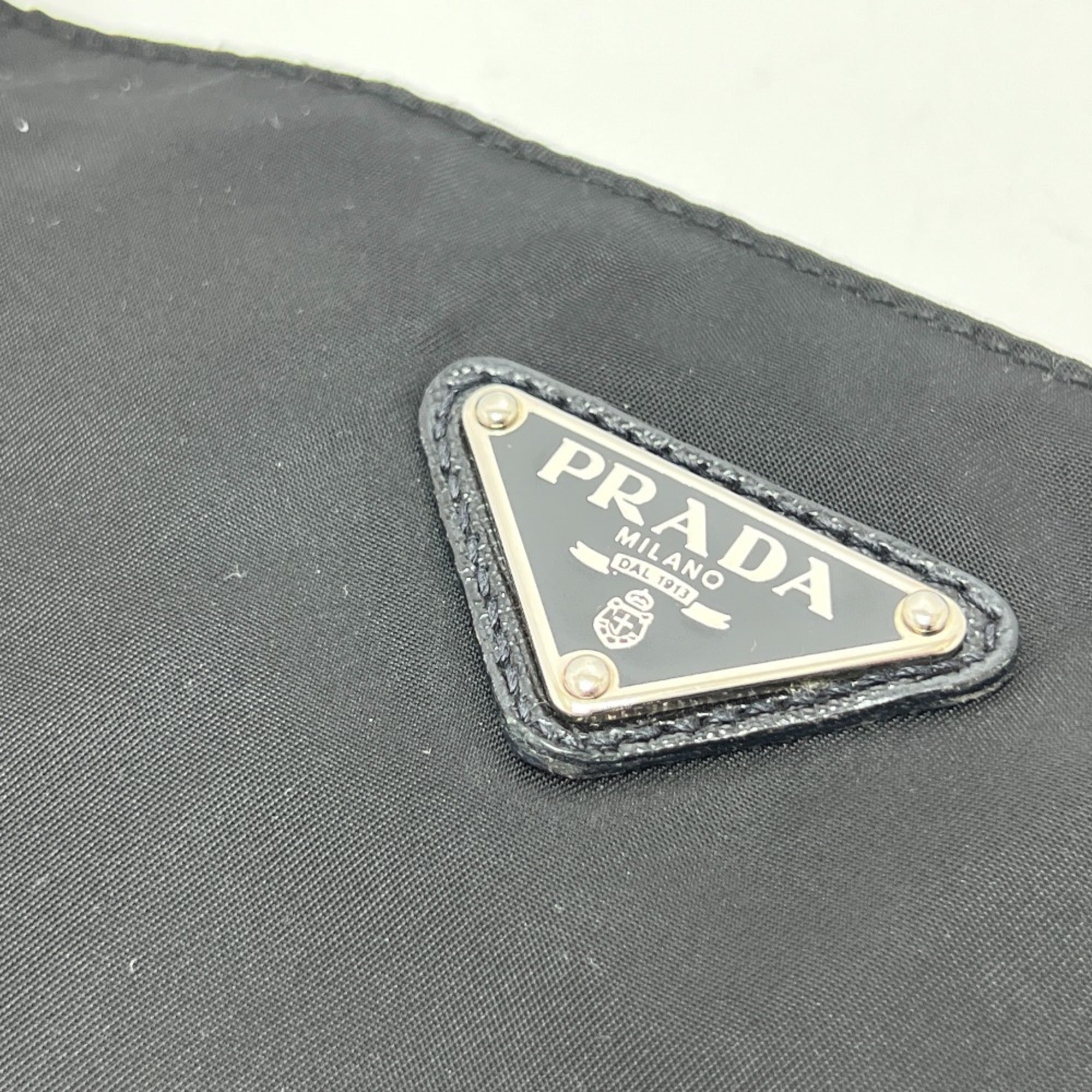 Prada Black Nero Nylon Shoulder Bag (Pre-Owned)
