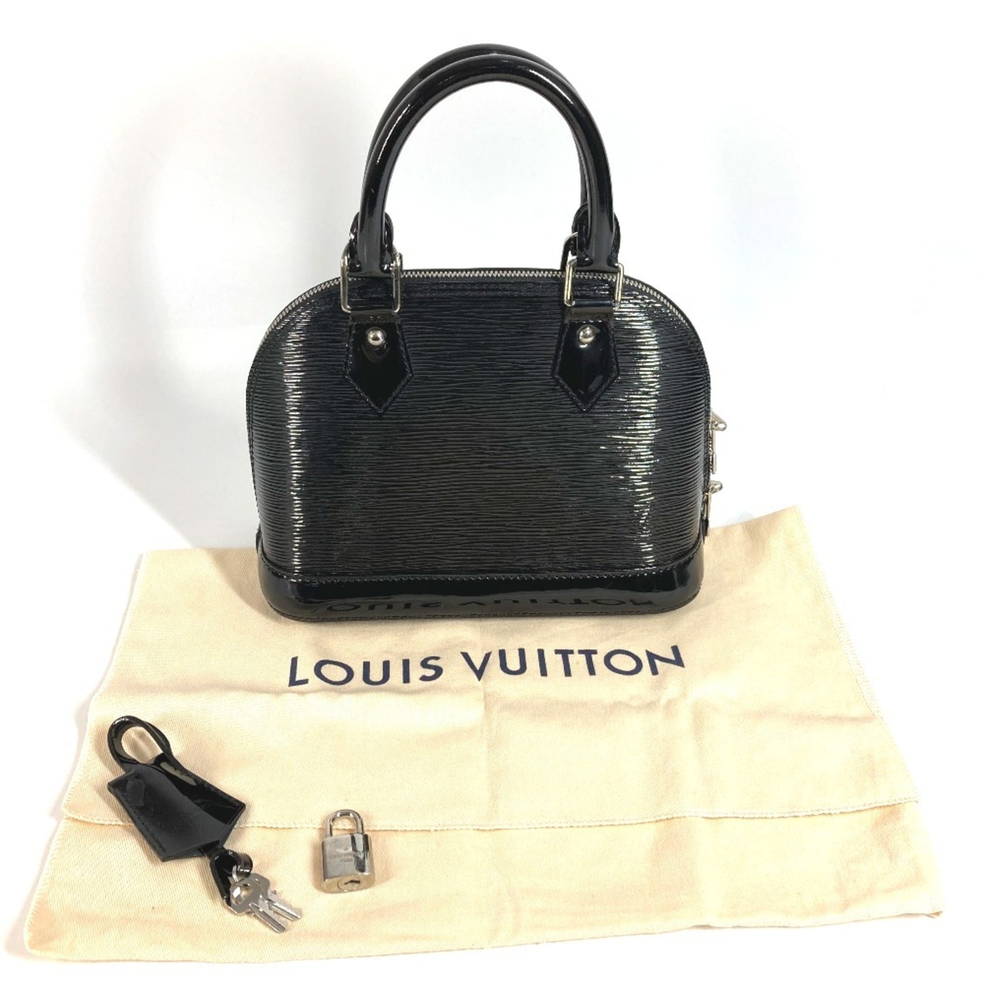Louis Vuitton Epi Electric Black Noir Handbag Shoulder Bag (Pre-Owned)