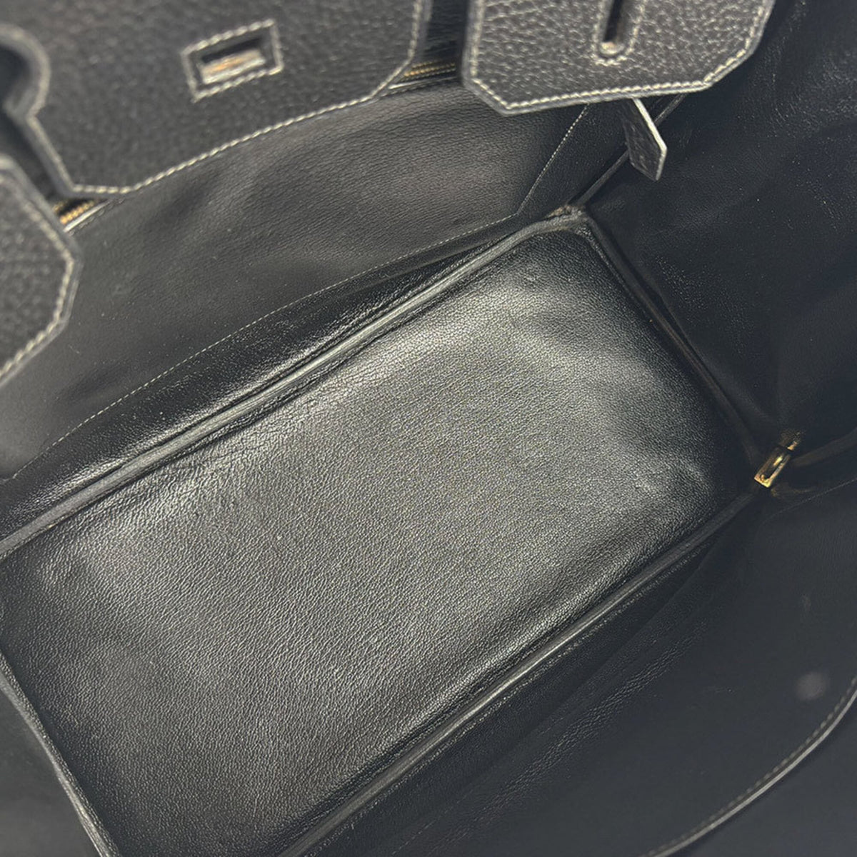Hermes Black Ardennes Leather Handbag (Pre-Owned)