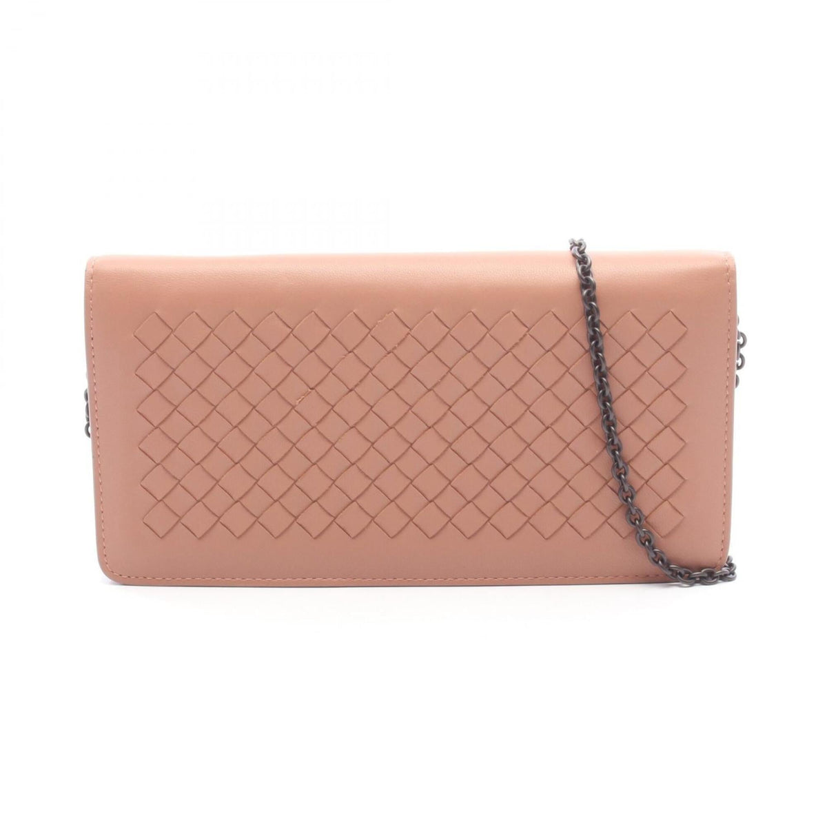 Bottega Veneta Pink Leather Handbag Shoulder Bag (Pre-Owned)