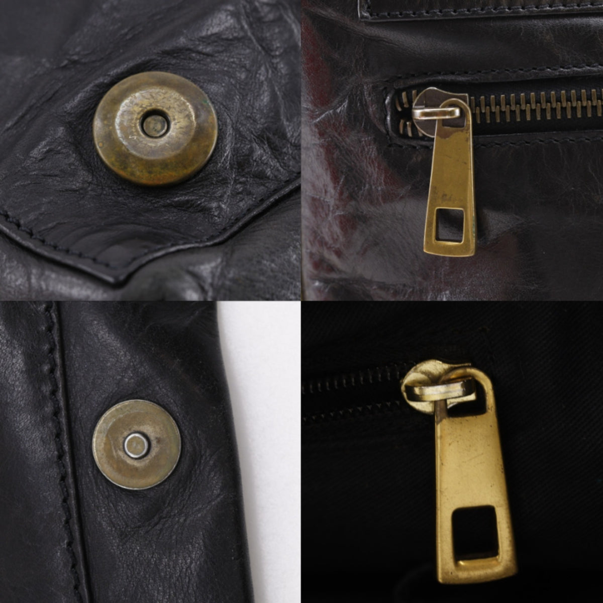 Bally Black Yellow Leather Shoulder Bag (Pre-Owned)