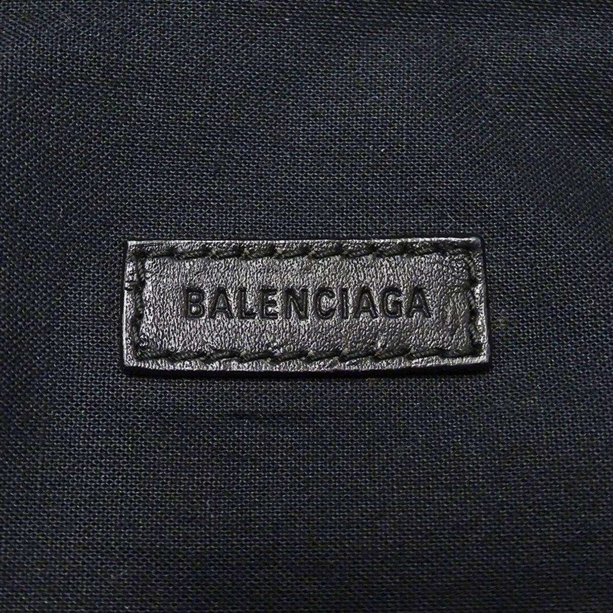 Balenciaga Black Nylon Handbag Sling Bag (Pre-Owned)