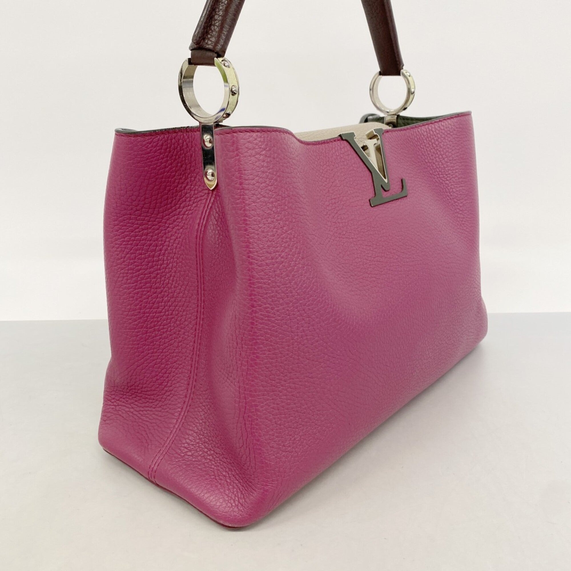 Louis Vuitton Purple Handbag (Pre-Owned)