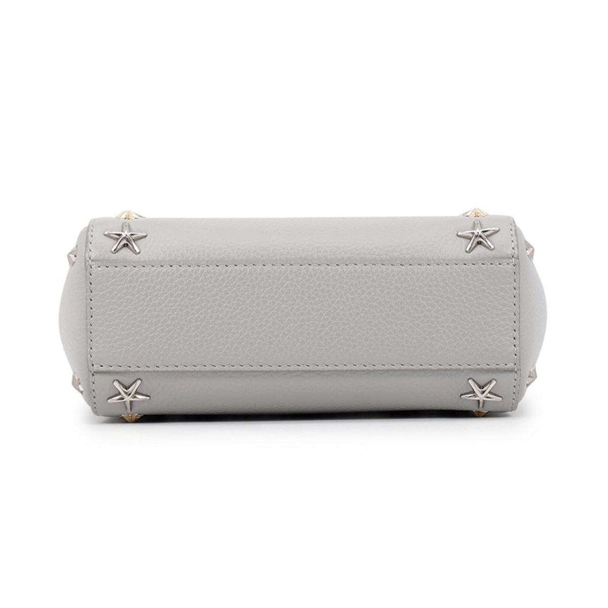Jimmy Choo Gray Leather Handbag (Pre-Owned)