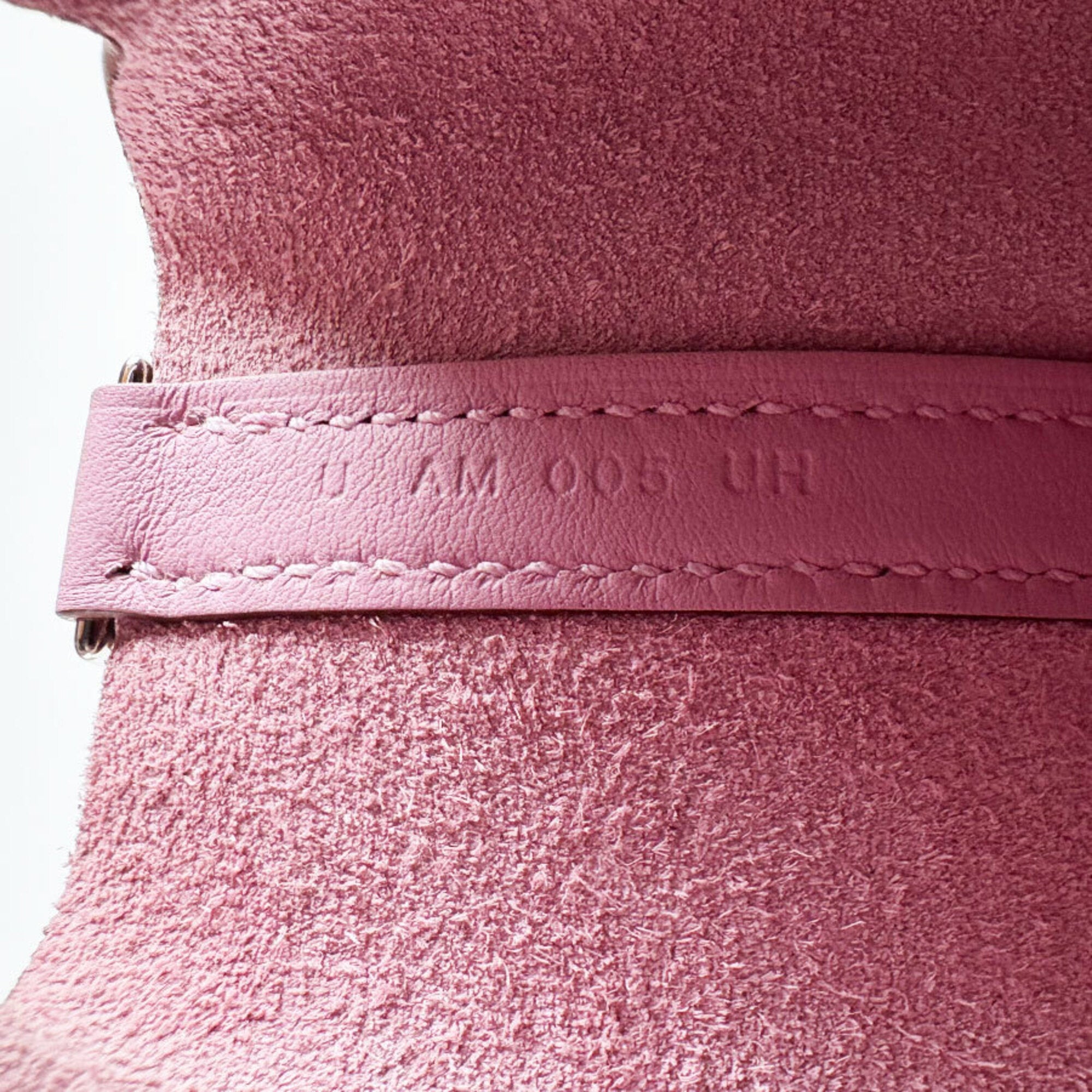 Hermes Pink Swift Leather Handbag (Pre-Owned)