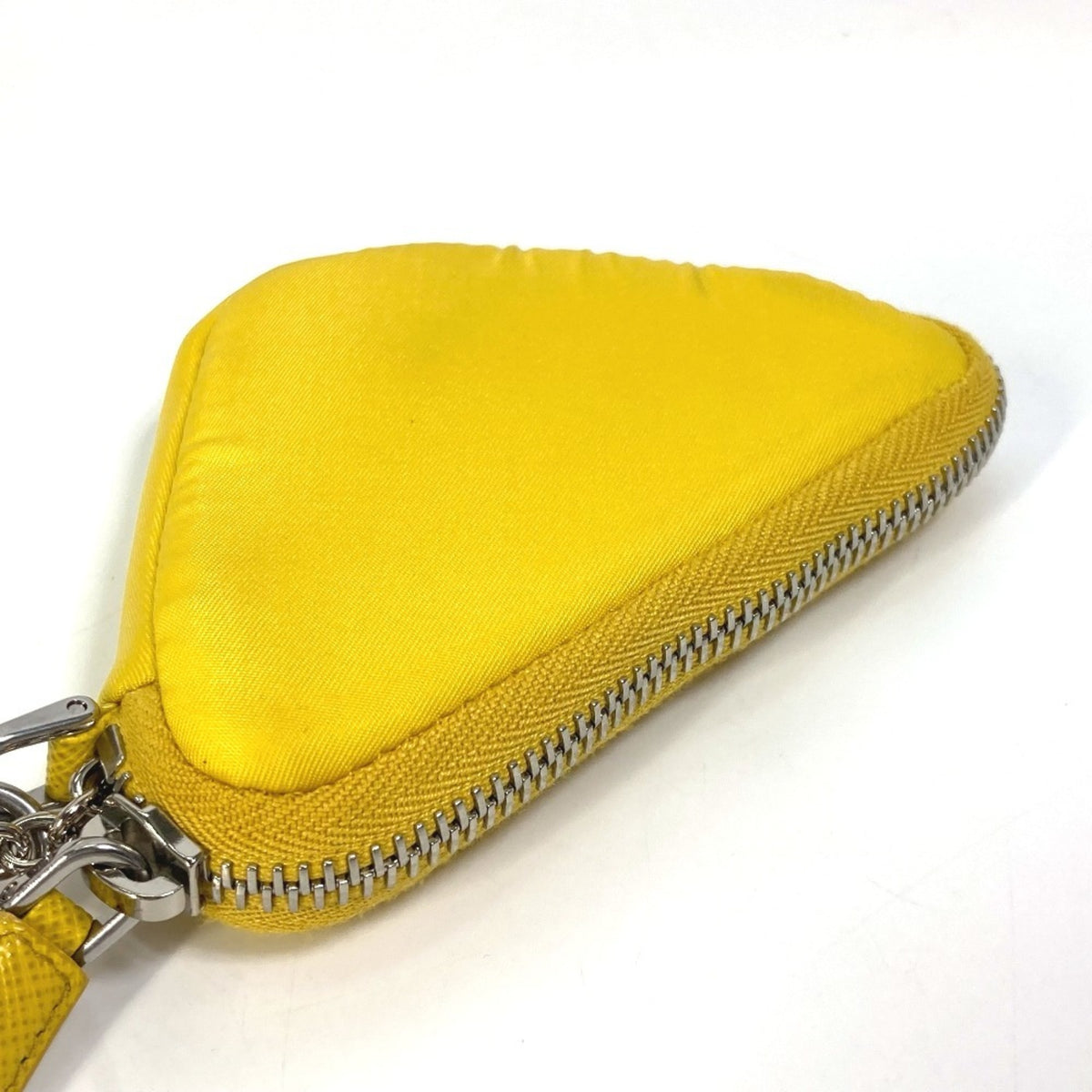 Prada Yellow Nylon Pouch (Pre-Owned)