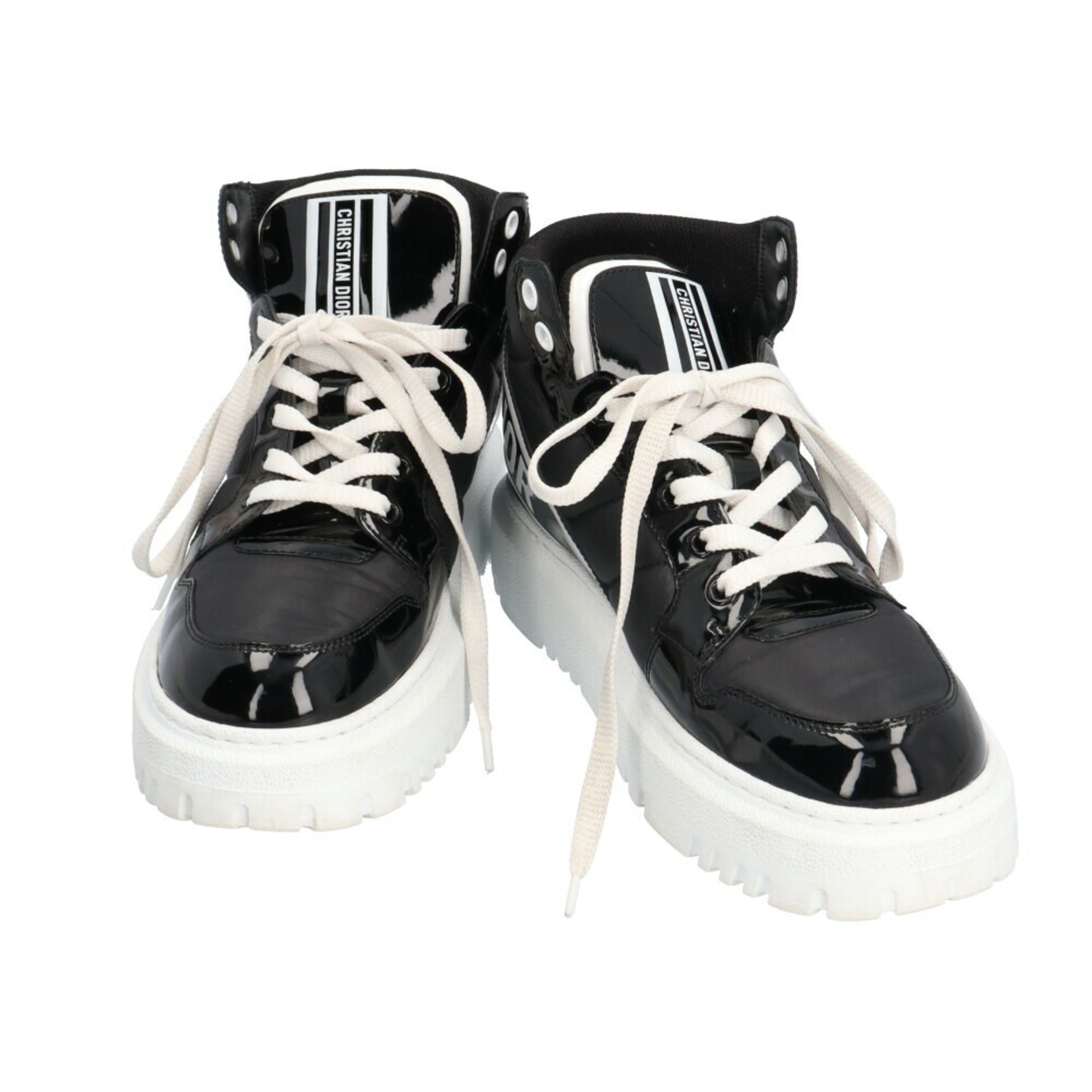 Christian Dior Black White Sneakers (Pre-Owned)