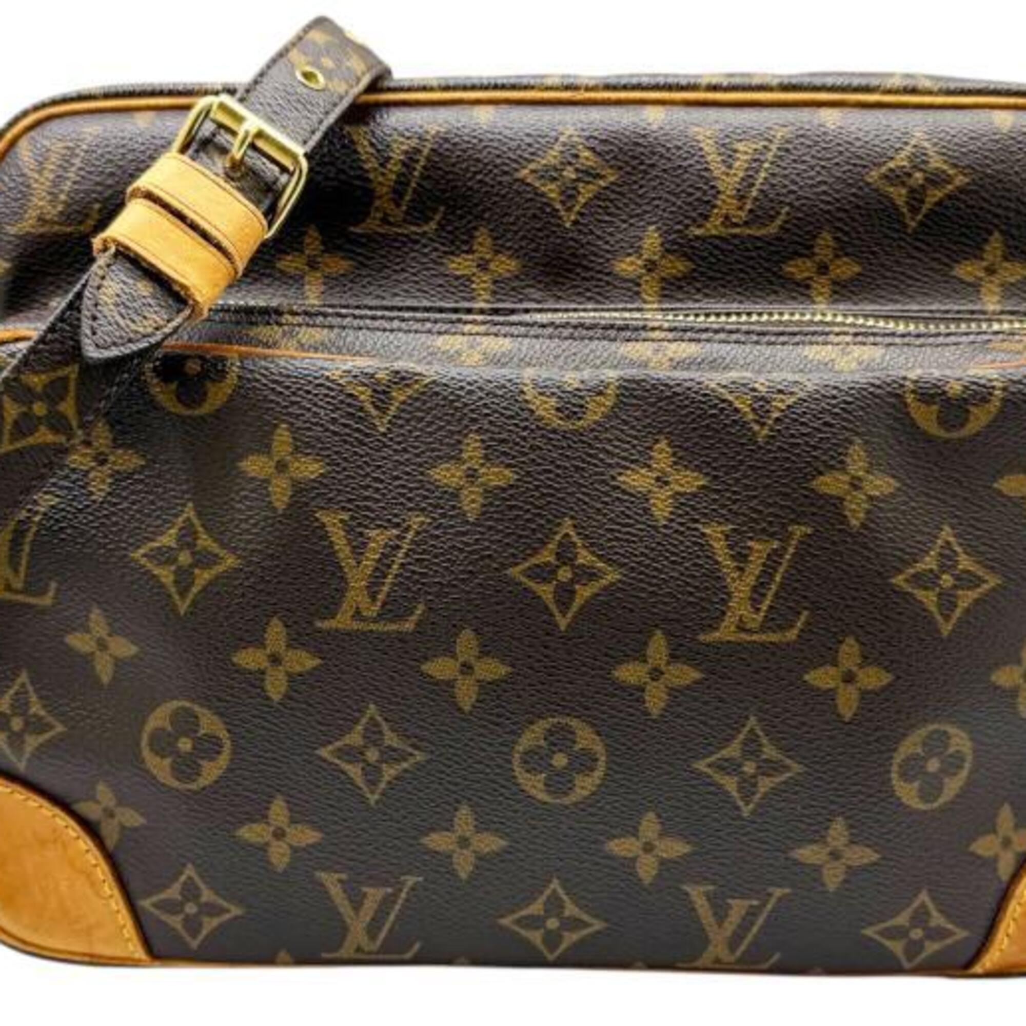 Louis Vuitton Brown Monogram Shoulder Bag (Pre-Owned)