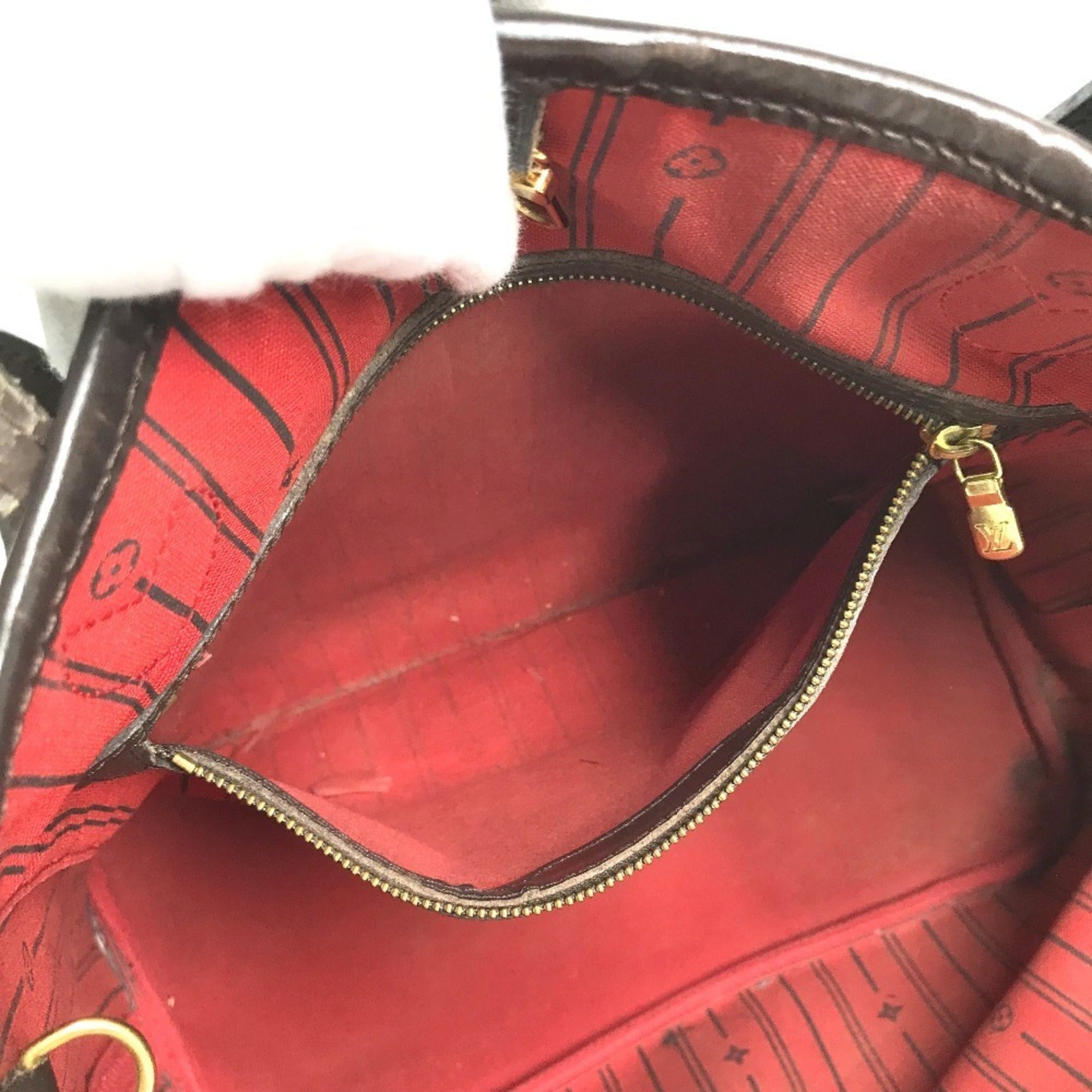 Louis Vuitton Brown Damier Canvas Ebene Galle Damier Canvas Handbag Shoulder Bag Tote Bag (Pre-Owned)