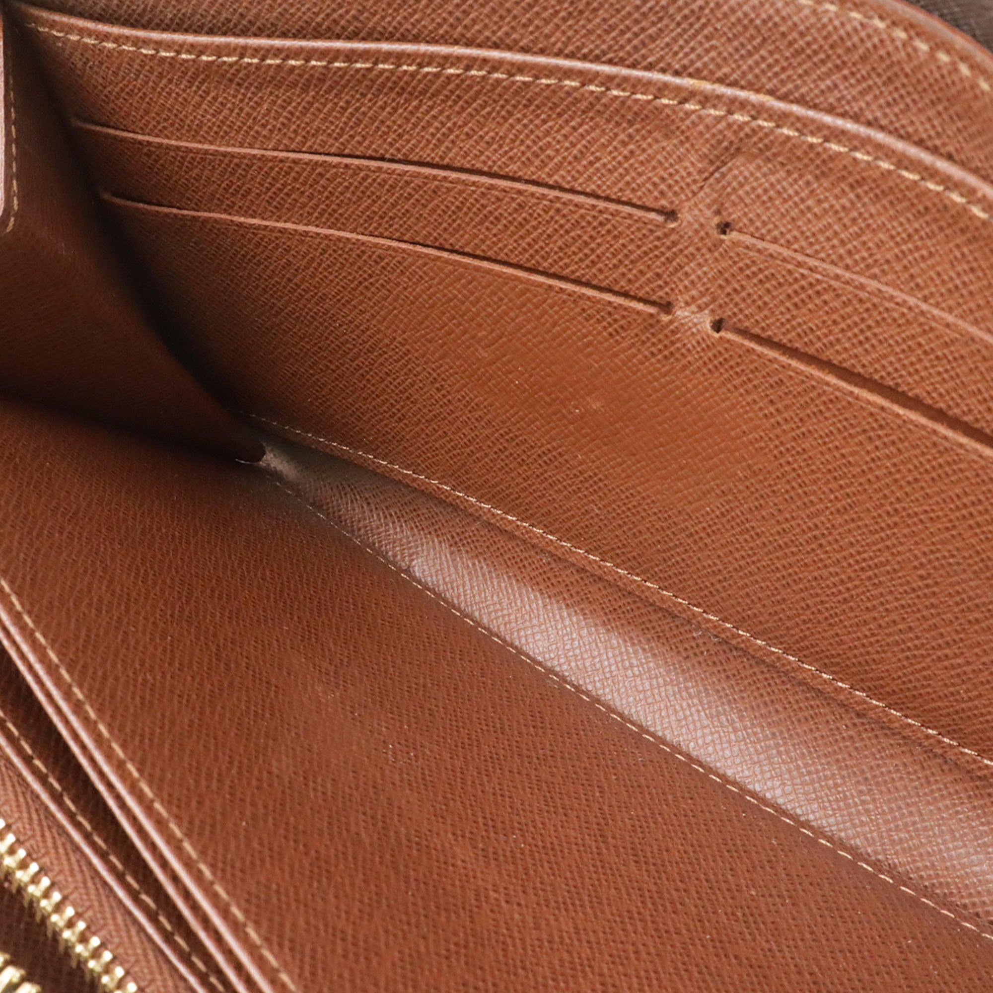 Louis Vuitton Monogram Brown Monogram Long Wallet (Bi-Fold) (Pre-Owned)