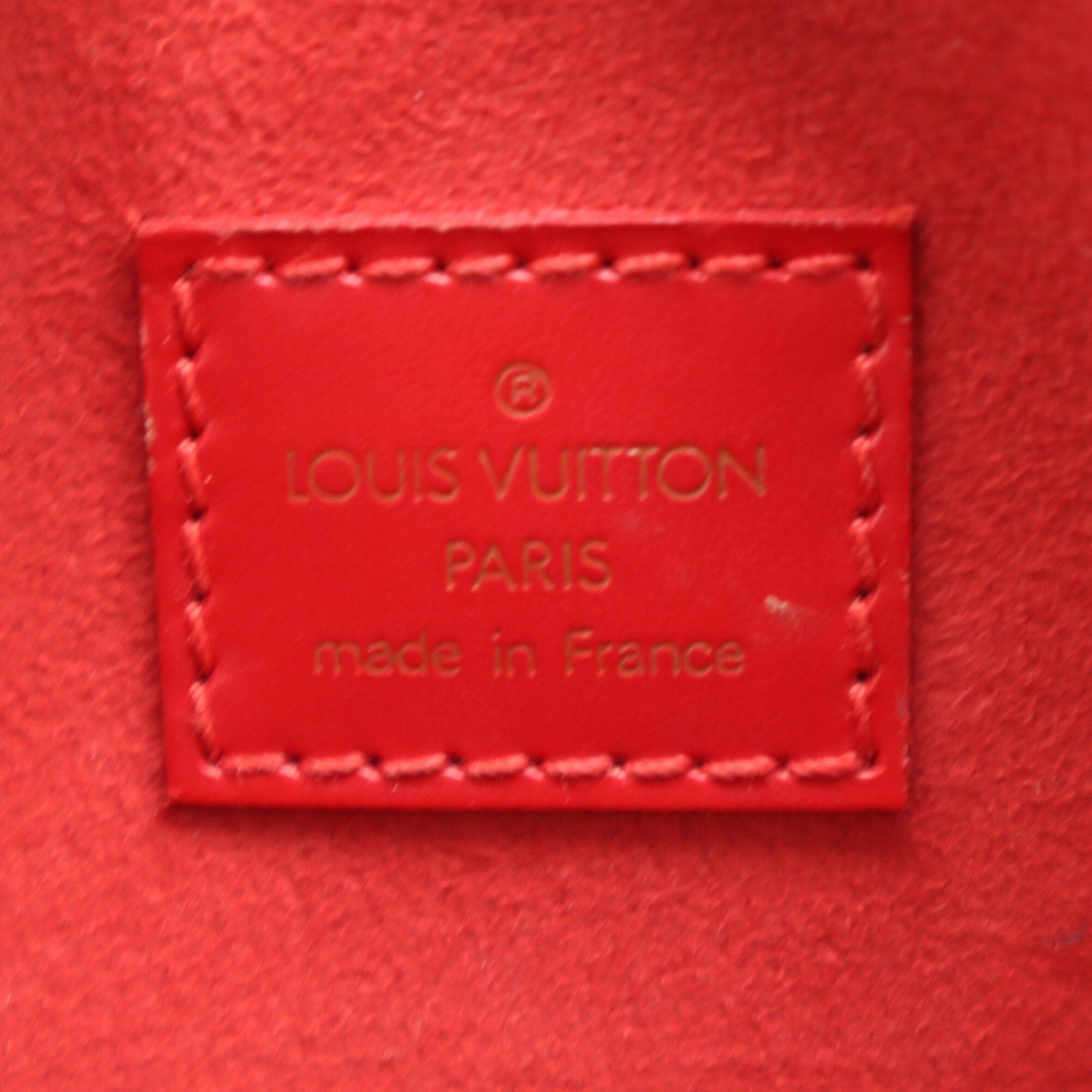 Louis Vuitton Epi Castilian Red Leather Handbag (Pre-Owned)