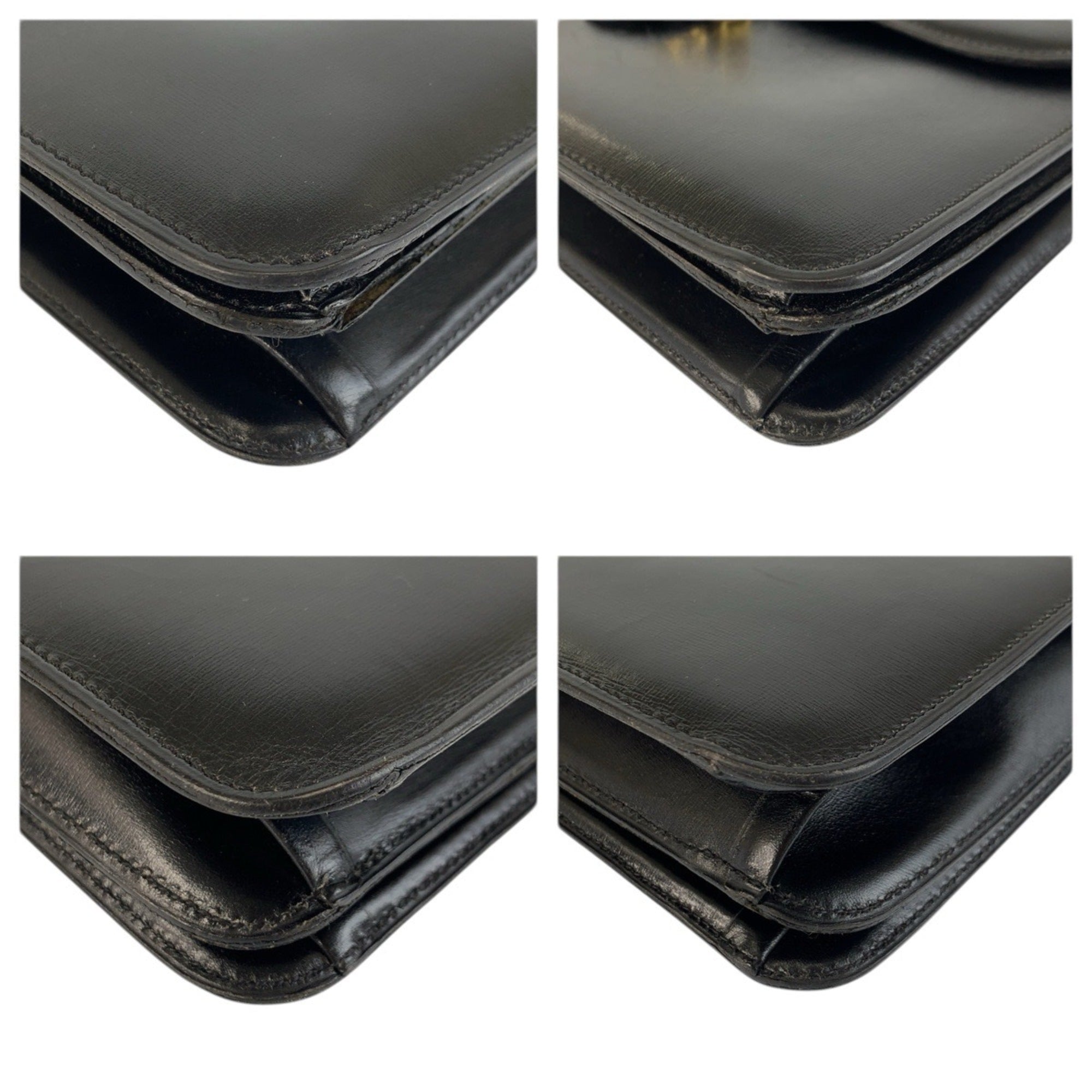 Christian Dior Black Leather Handbag Shoulder Bag (Pre-Owned)
