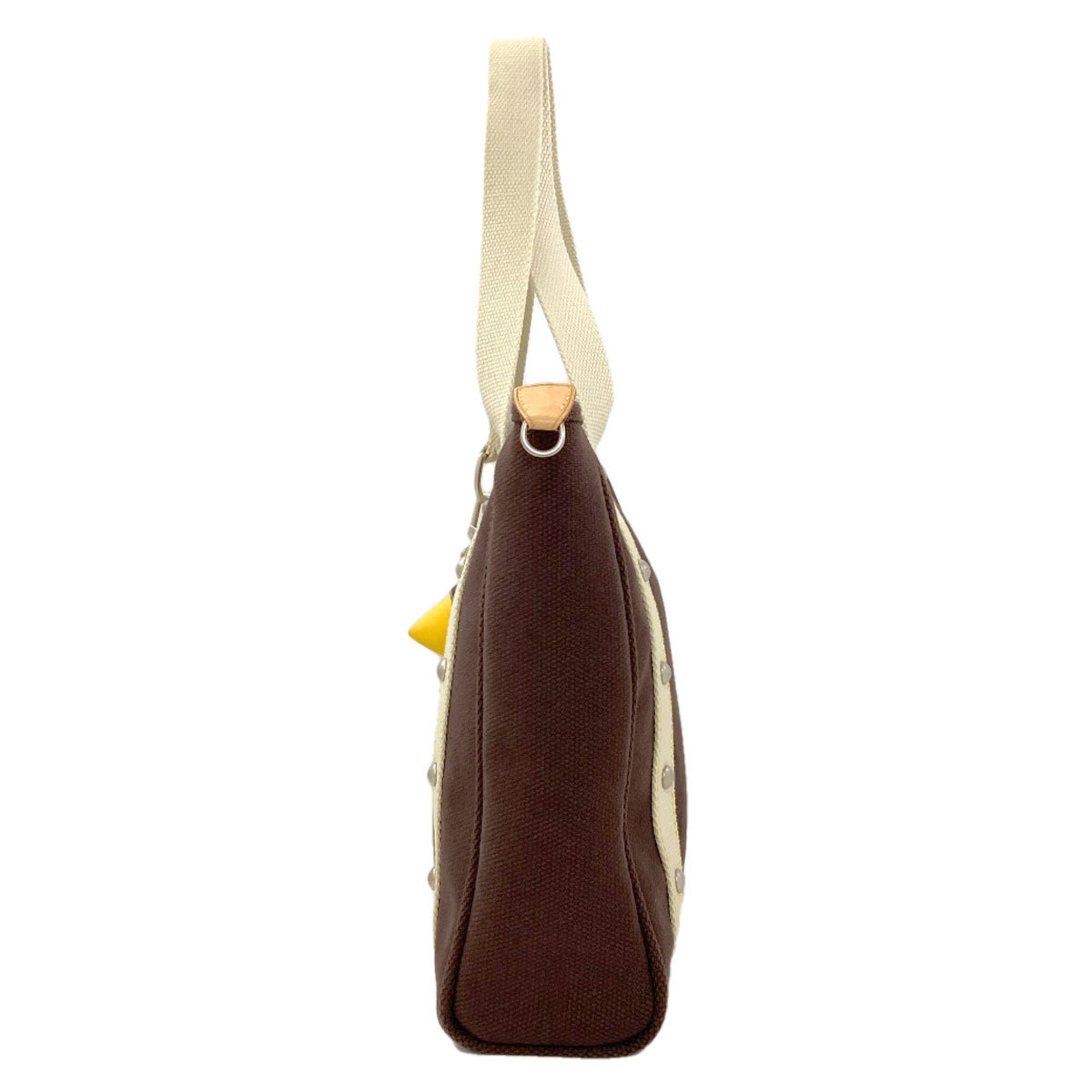 Louis Vuitton Dark Brown Canvas Tote Bag (Pre-Owned)