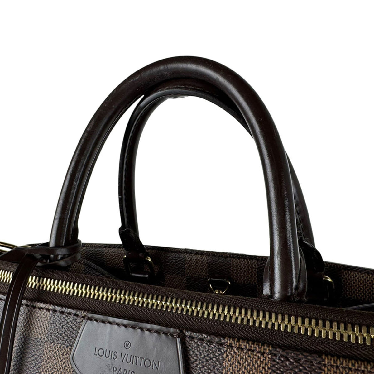 Louis Vuitton Brown Damier Canvas Damier Canvas Handbag Shoulder Bag (Pre-Owned)