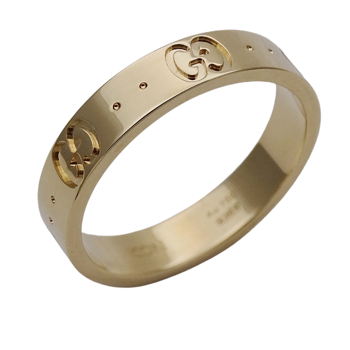 Gucci Yellow Gold Yellow Gold (18K) Band Ring (Pre-Owned)